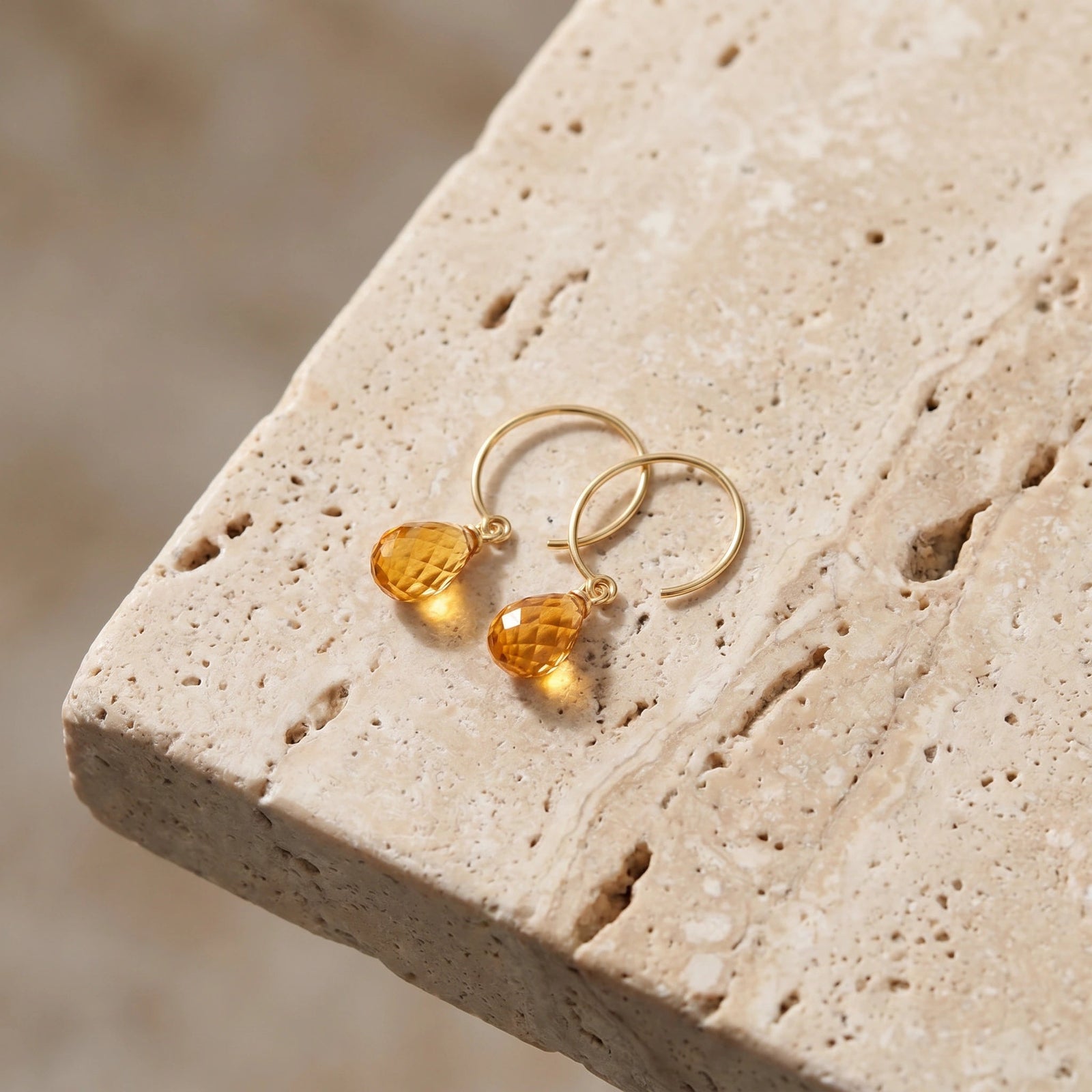Yellow Gold Citrine — Mariaagata