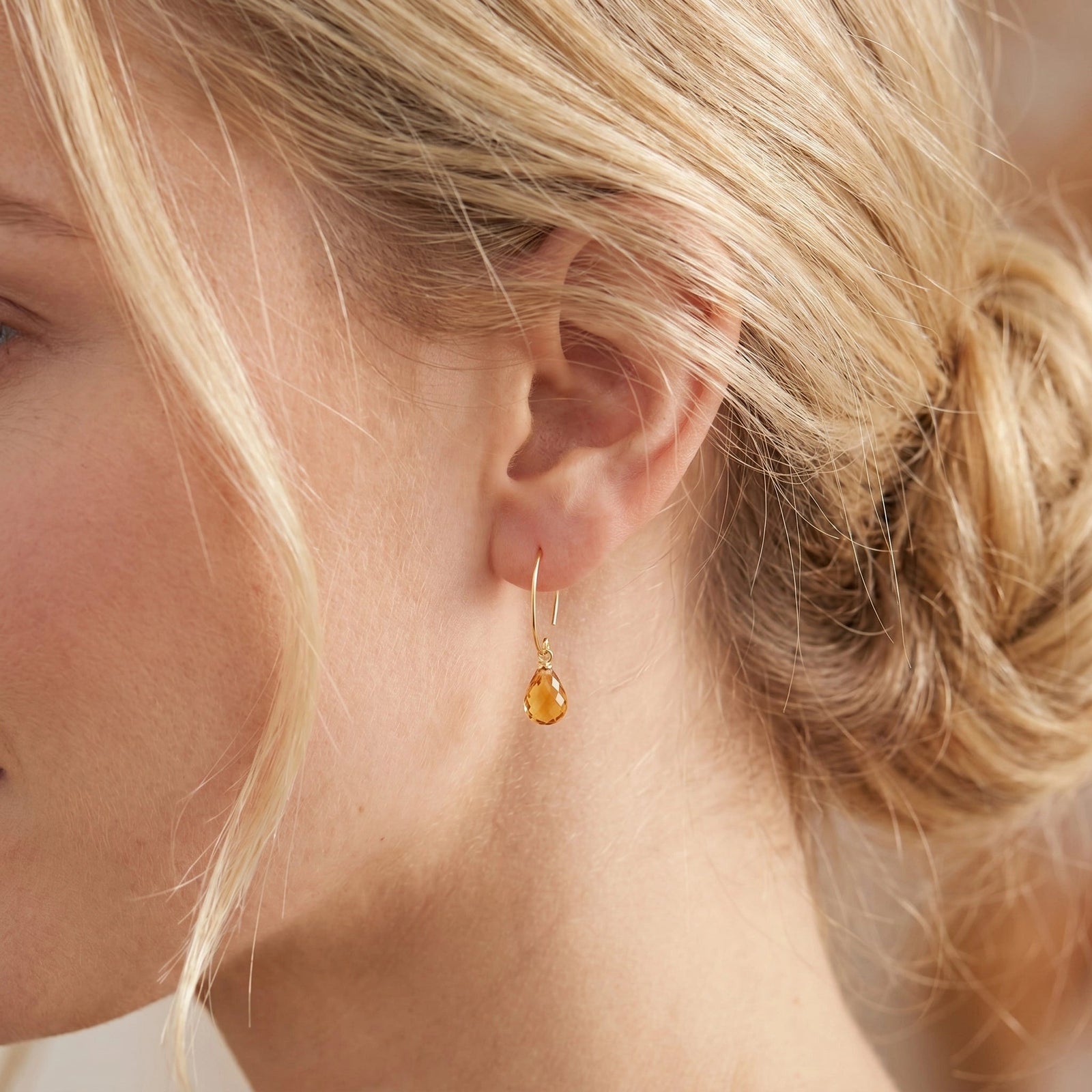 Yellow Gold Citrine — Mariaagata