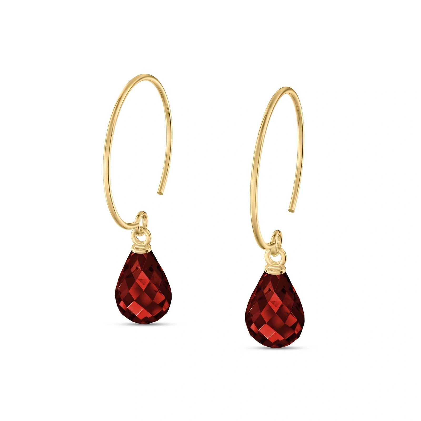 Yellow Gold Garnet — Mariaagata