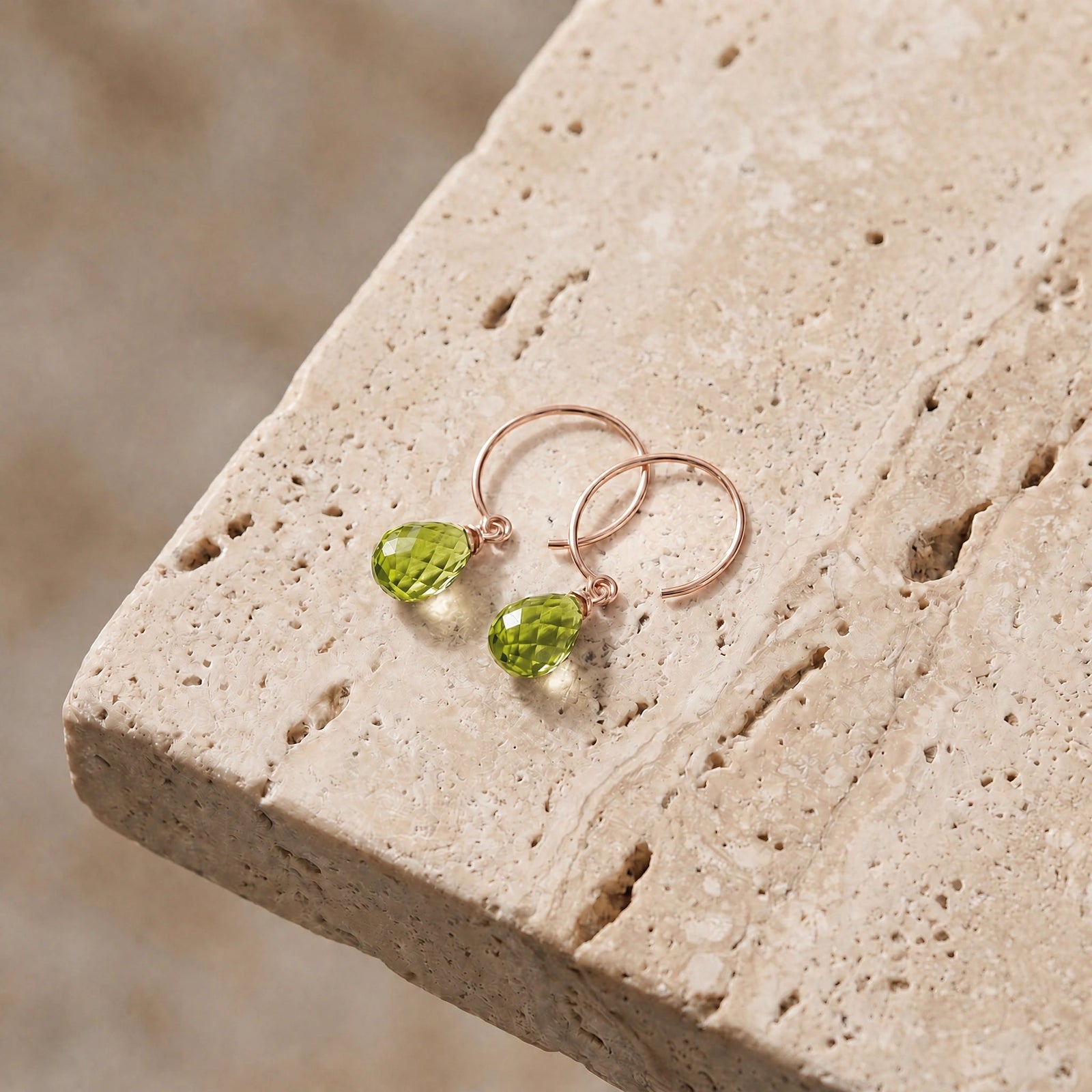 Rose Gold Peridot — Mariaagata