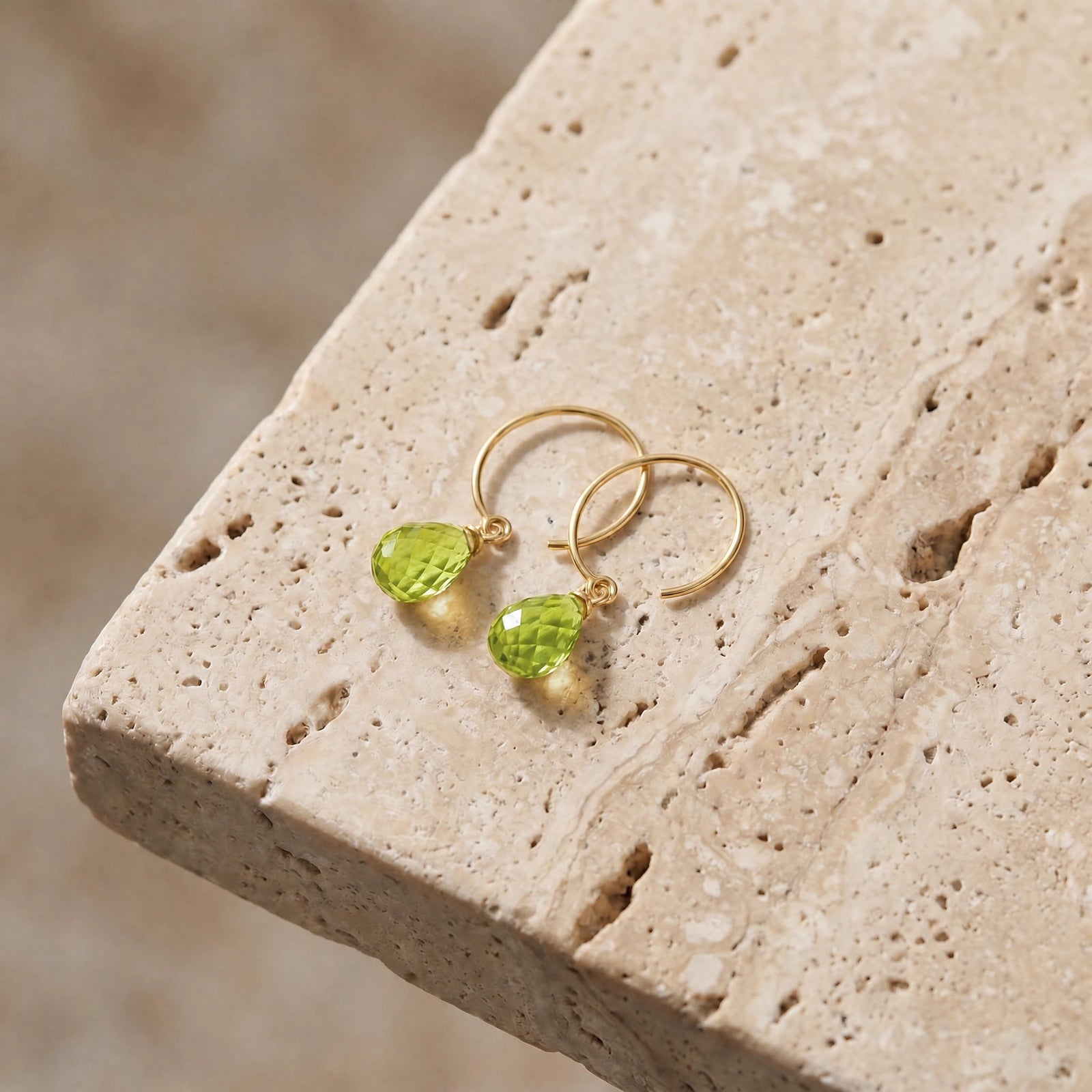 Yellow Gold Peridot — Mariaagata