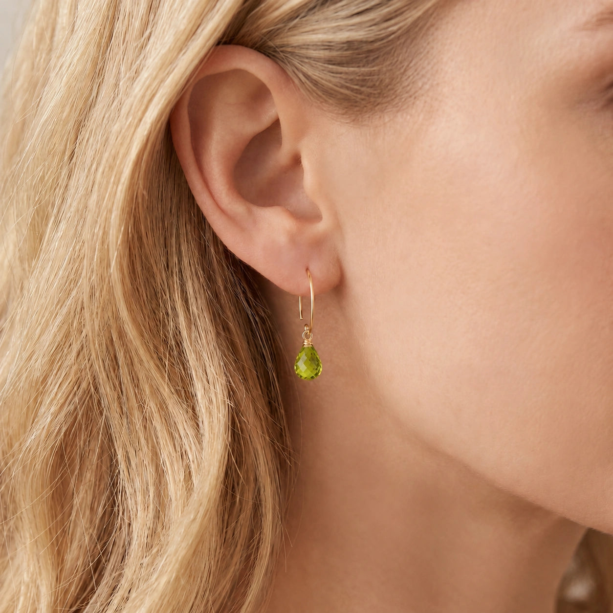 Yellow Gold Peridot — Mariaagata