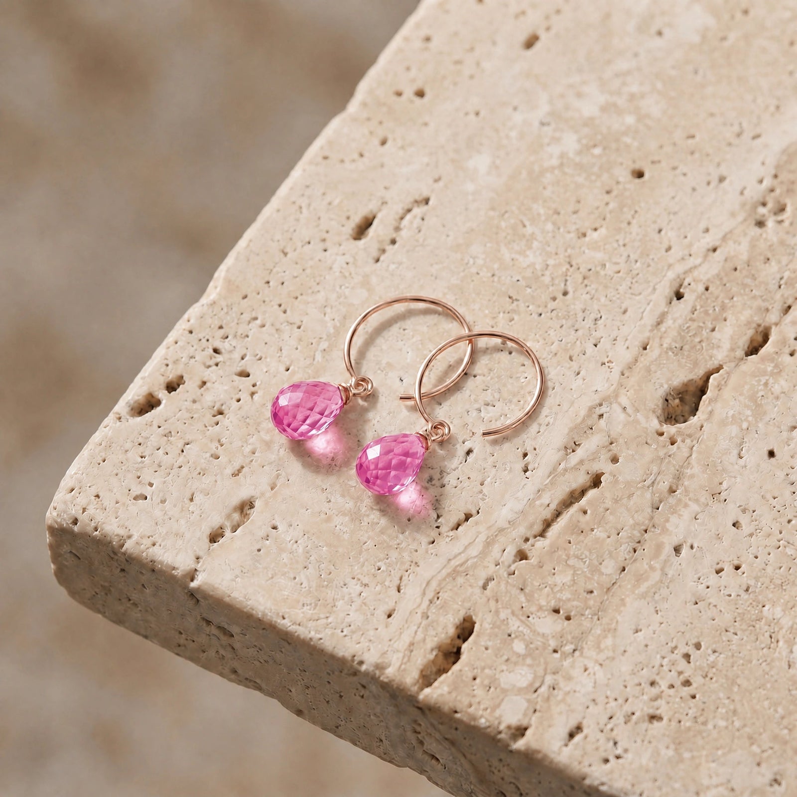 Rose Gold Pink Topaz — Mariaagata