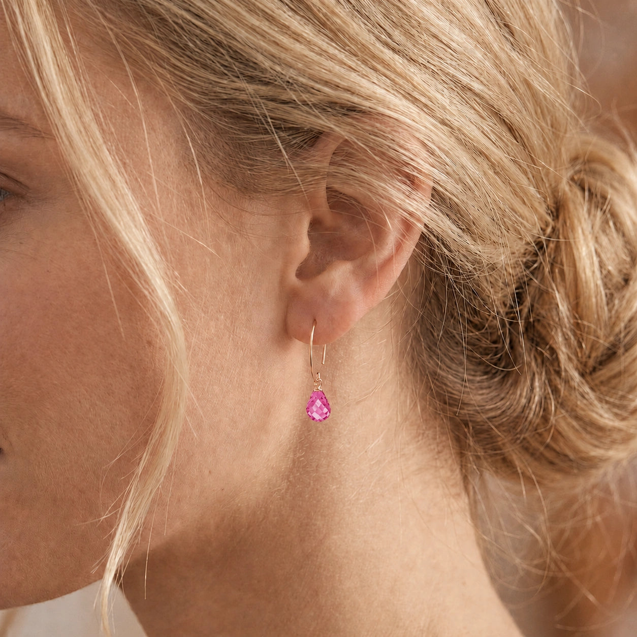 Rose Gold Pink Topaz — Mariaagata