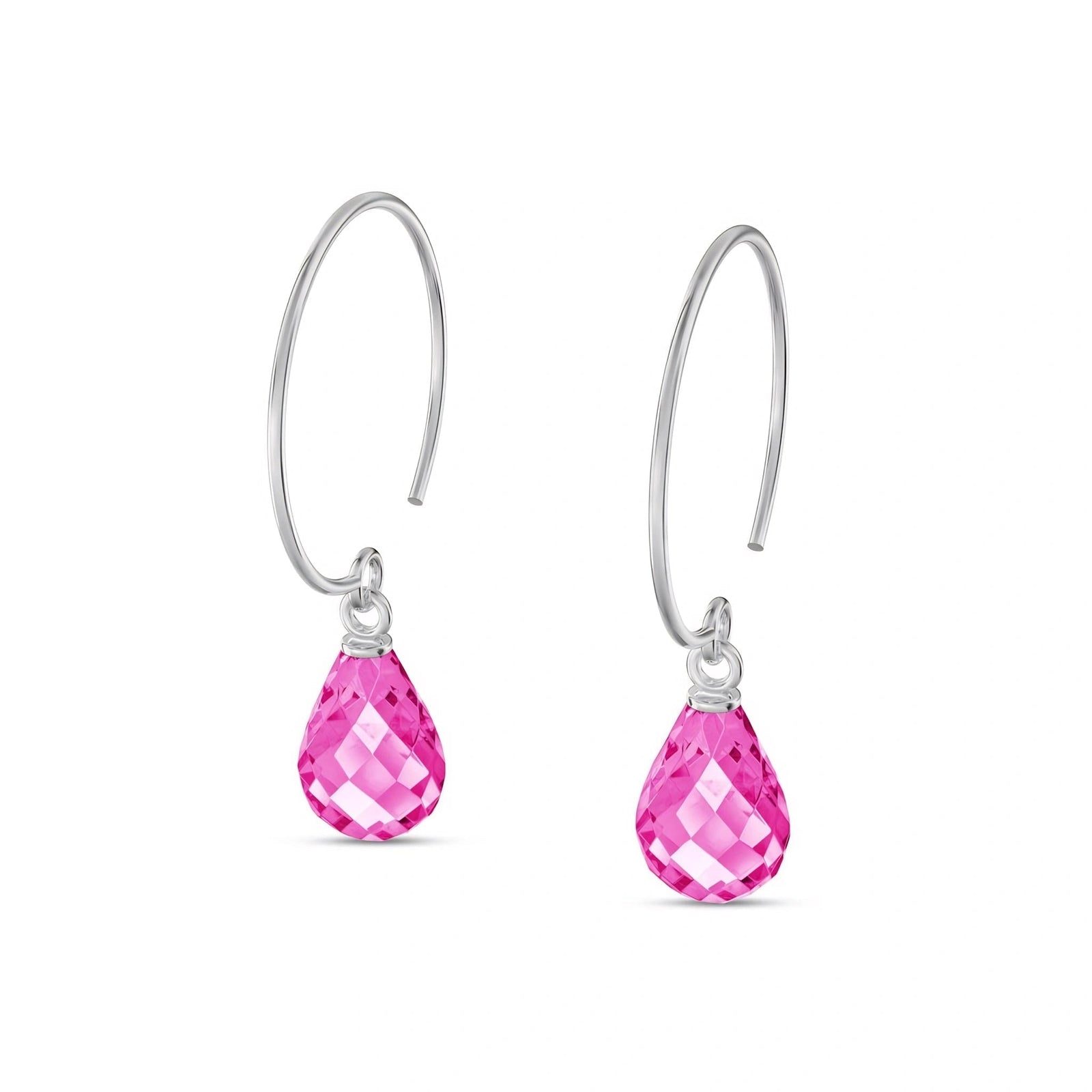 White Gold Pink Topaz — Mariaagata
