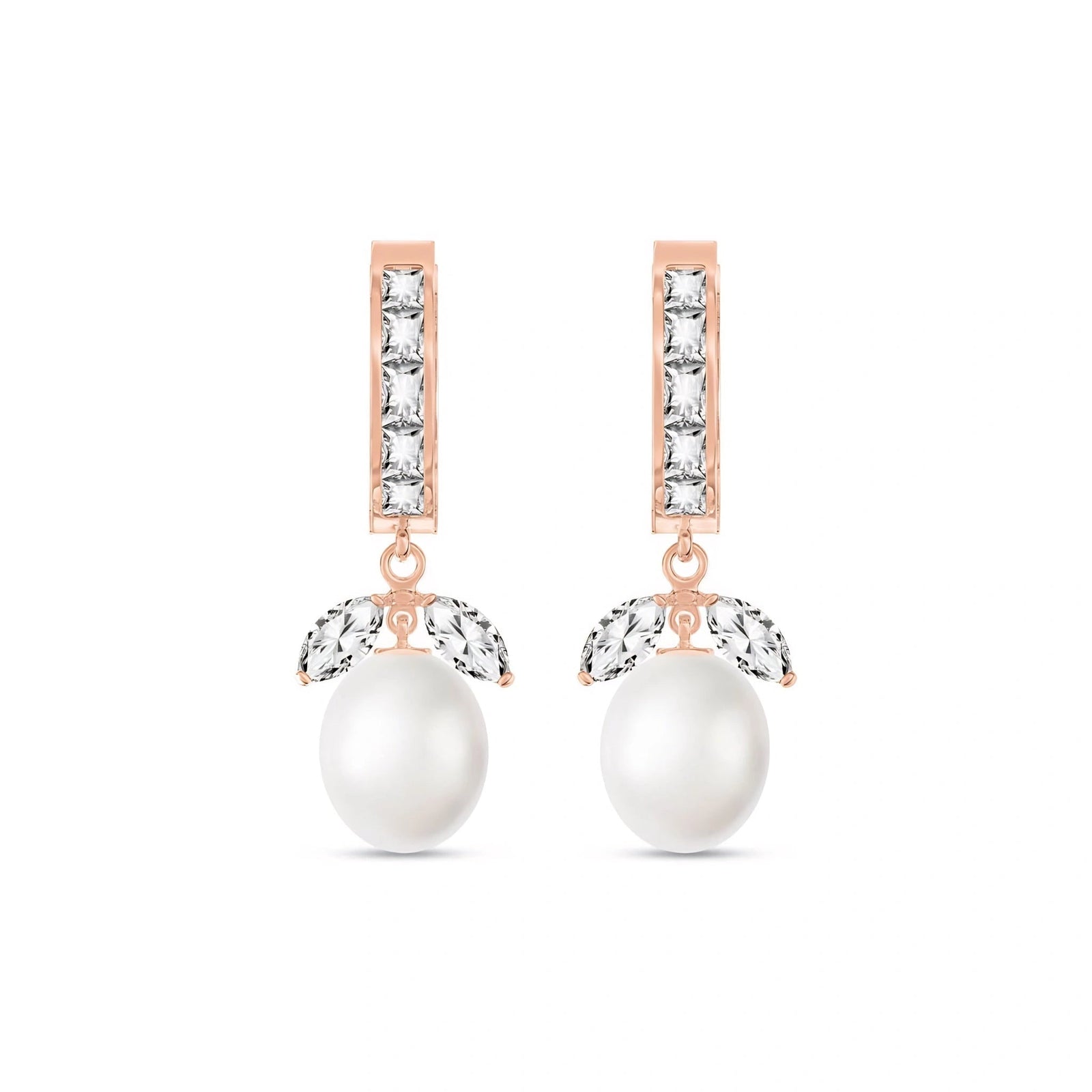 Rose Gold White Topaz — Silvestra