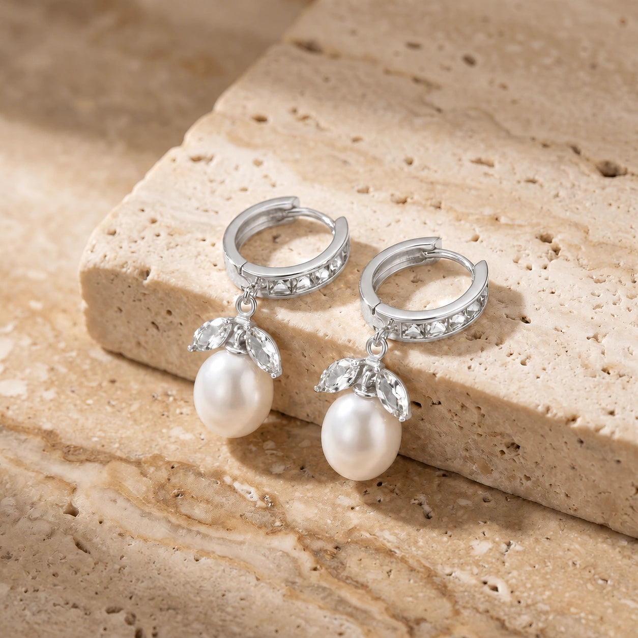 White Gold White Topaz — Silvestra