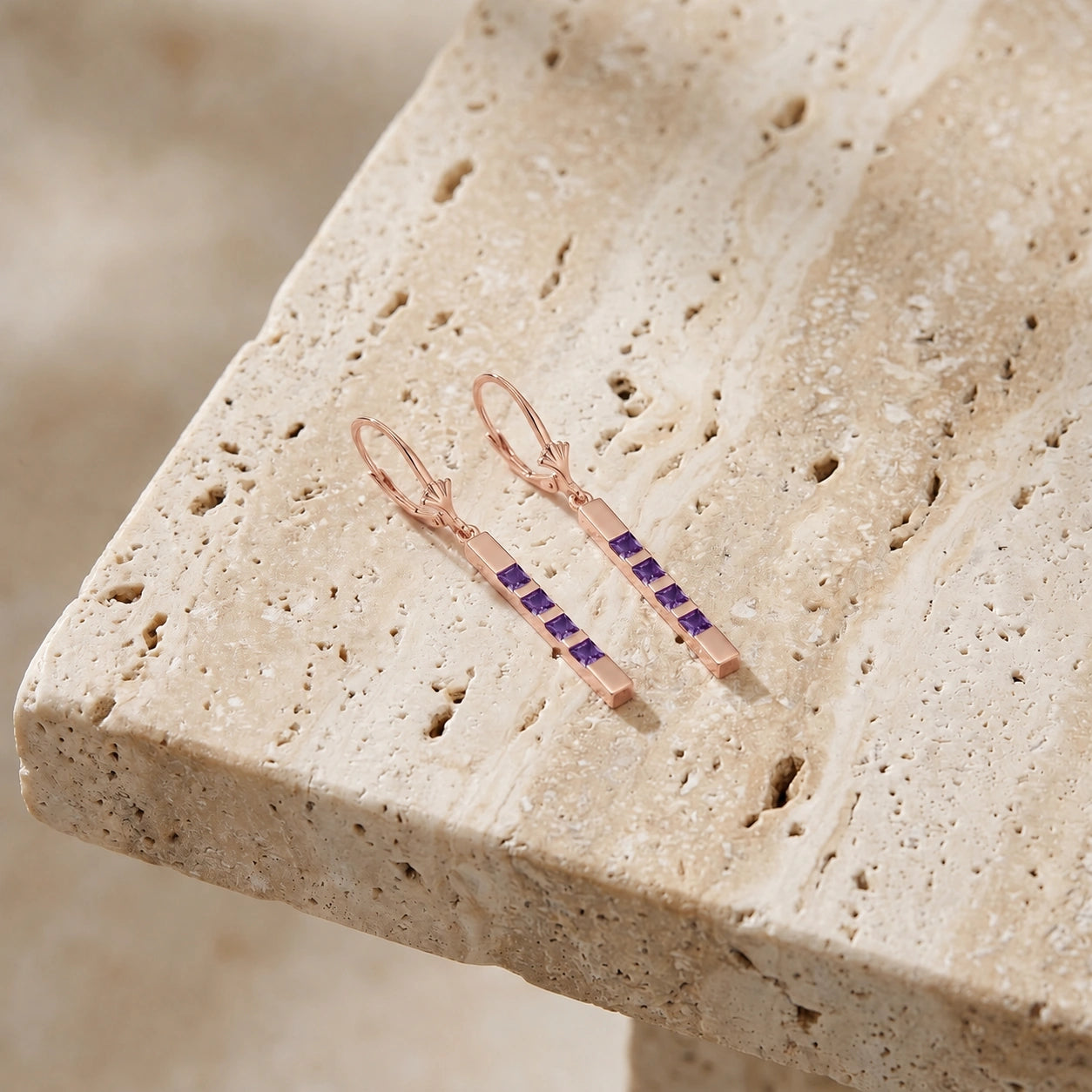 Rose Gold Amethyst — Simonelle
