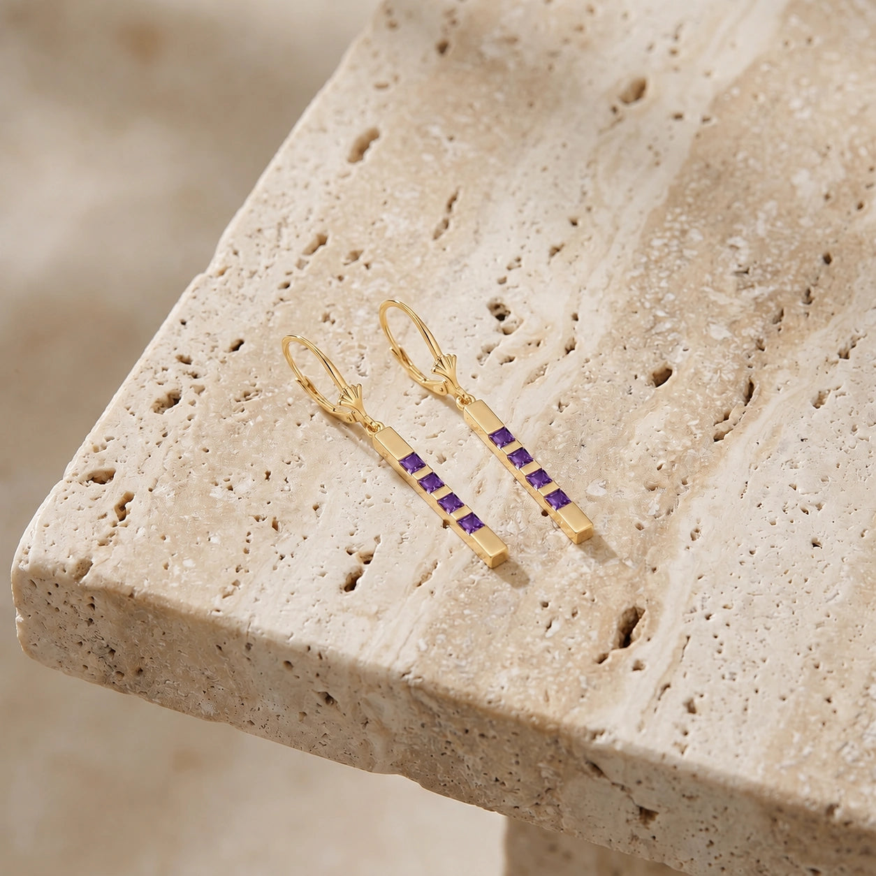 Yellow Gold Amethyst — Simonelle