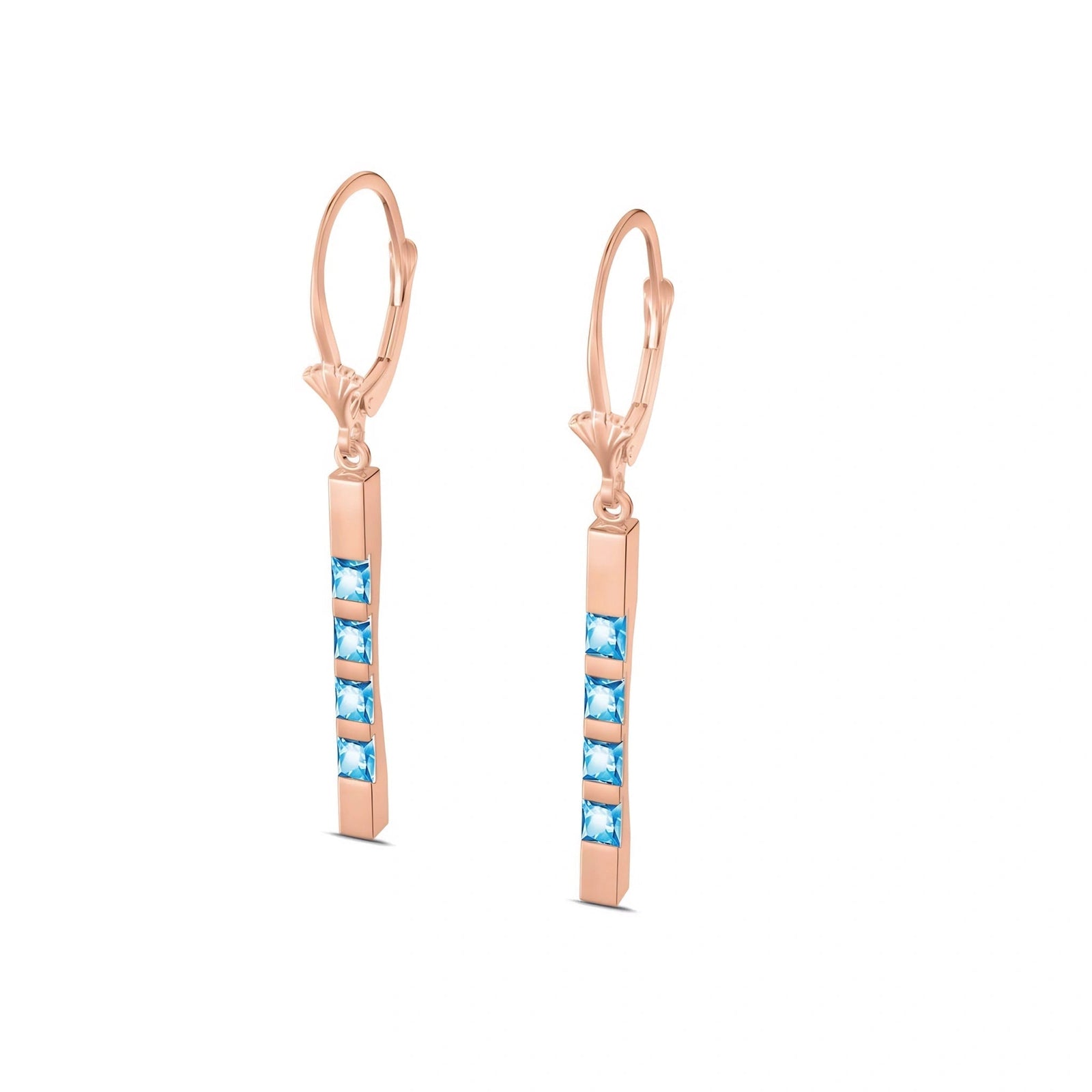 Rose Gold Blue Topaz — Simonelle