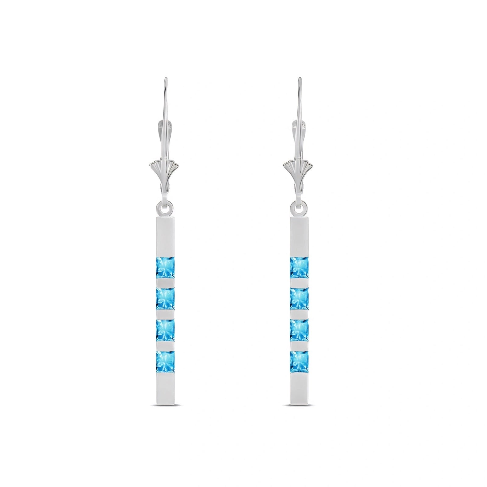 White Gold Blue Topaz — Simonelle