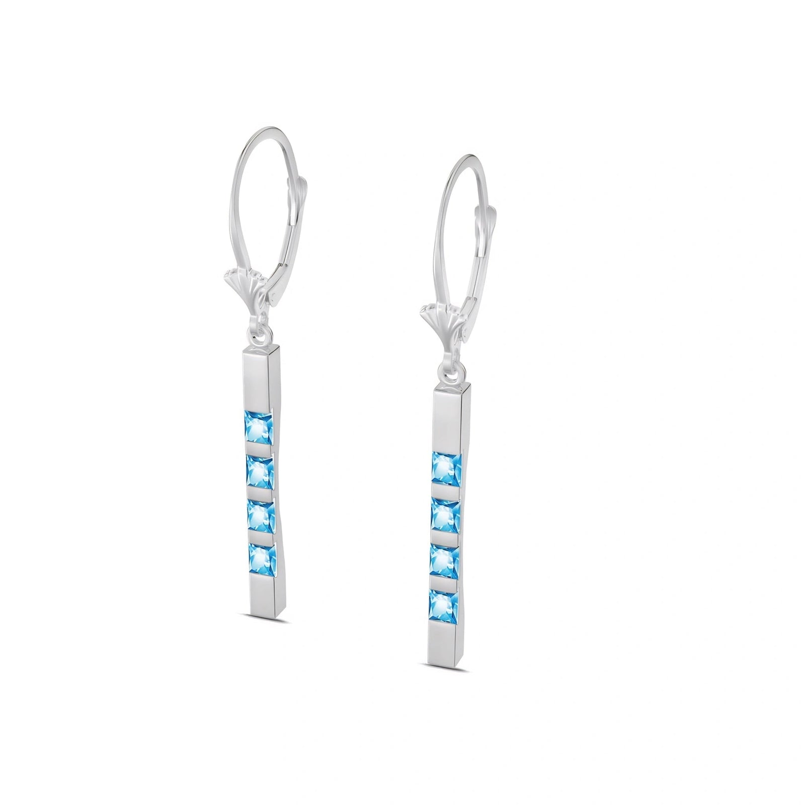 White Gold Blue Topaz — Simonelle