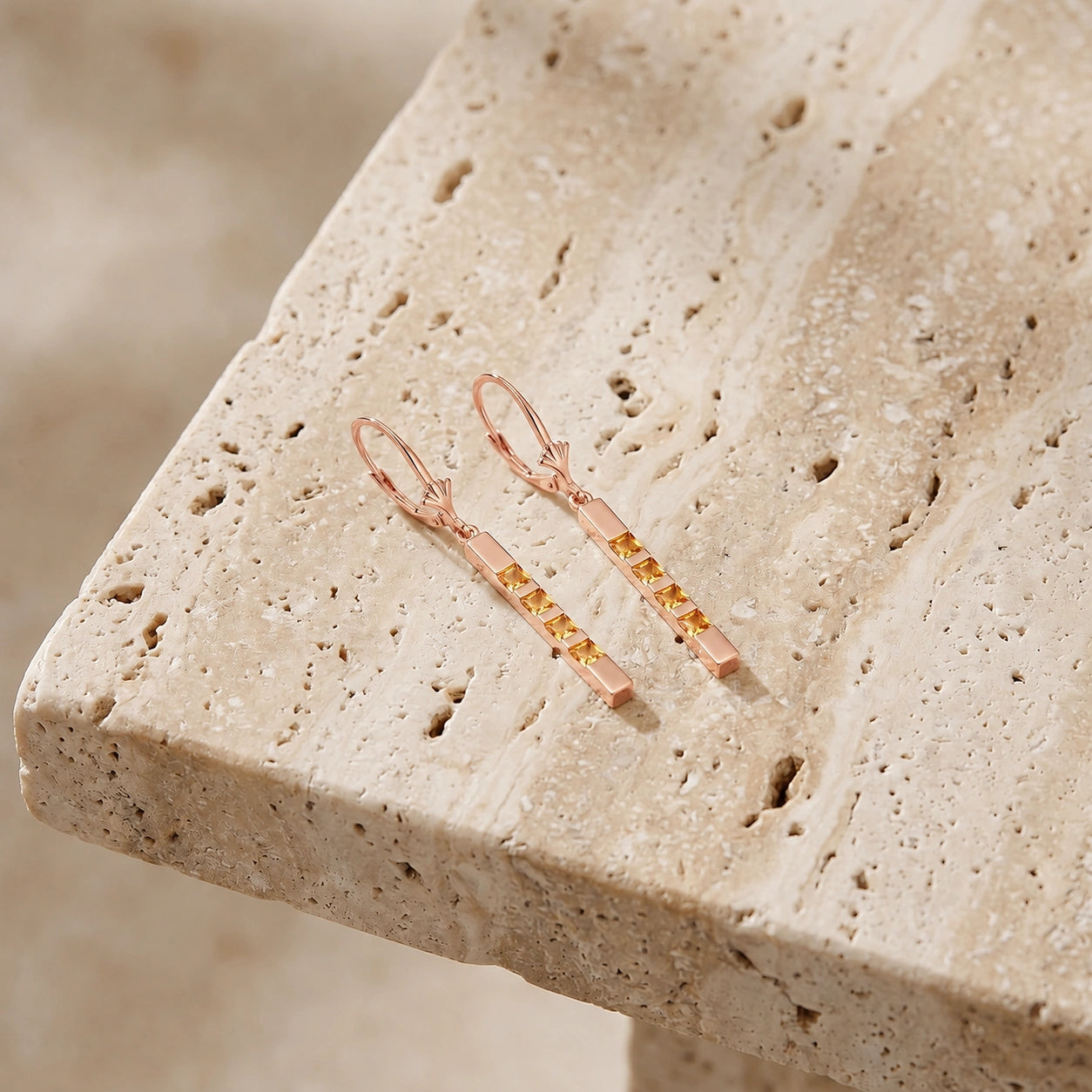Rose Gold Citrine — Simonelle