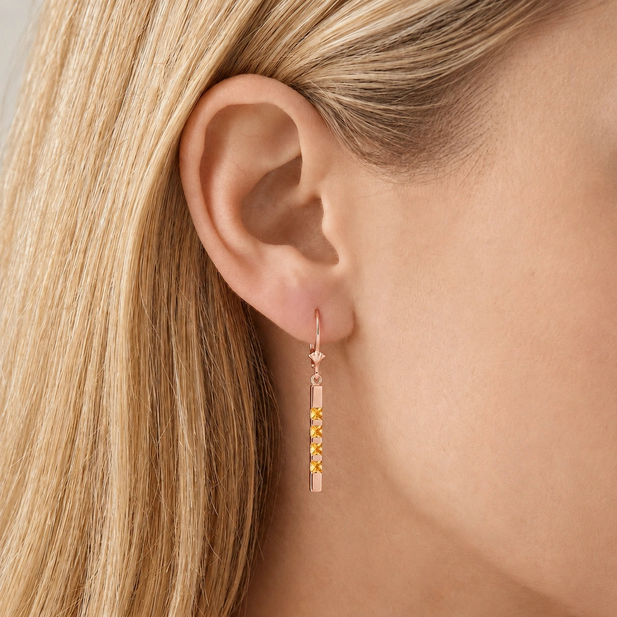 Rose Gold Citrine — Simonelle