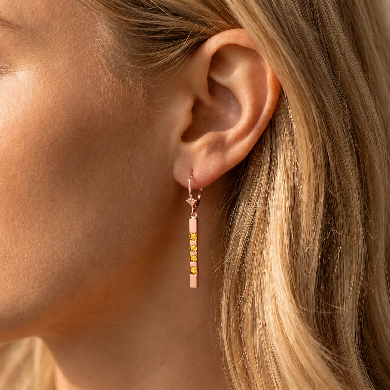 Rose Gold Citrine — Simonelle