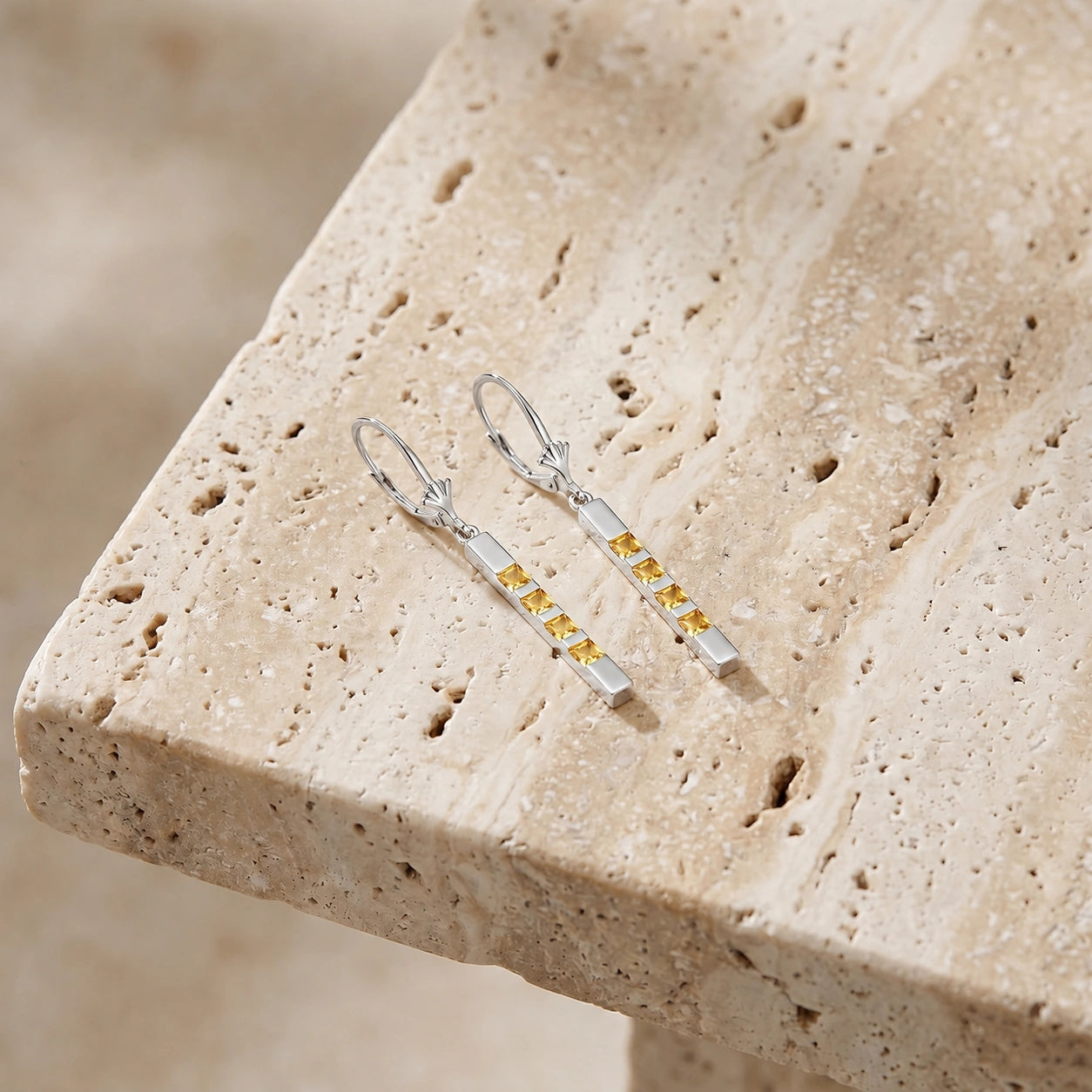 White Gold Citrine — Simonelle