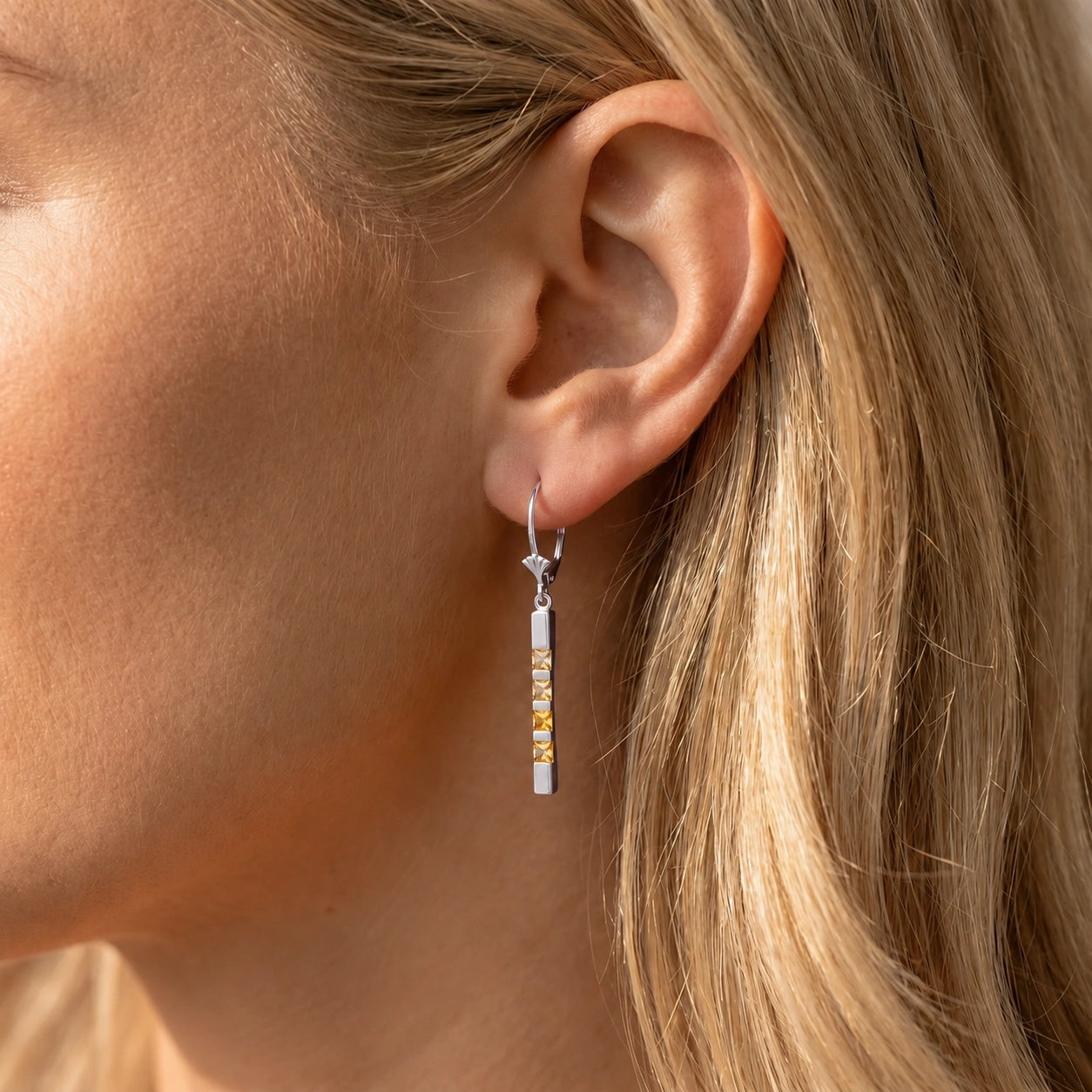 White Gold Citrine — Simonelle