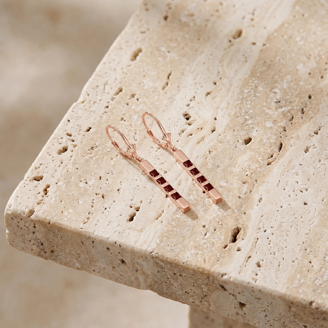 Rose Gold Garnet — Simonelle