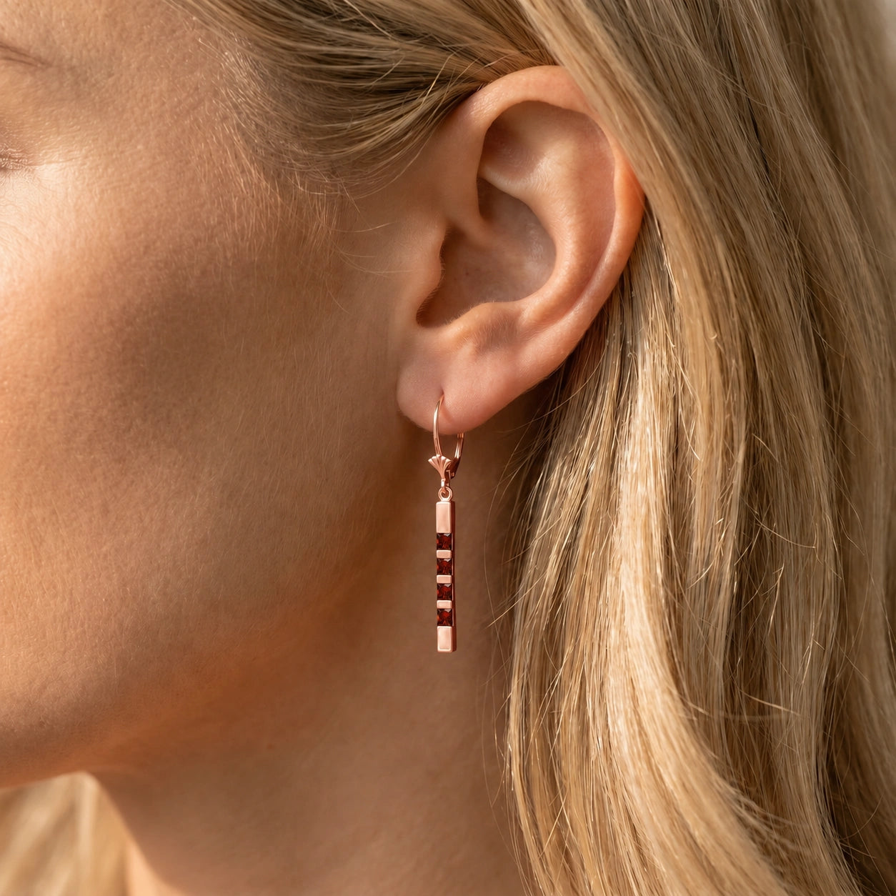 Rose Gold Garnet — Simonelle