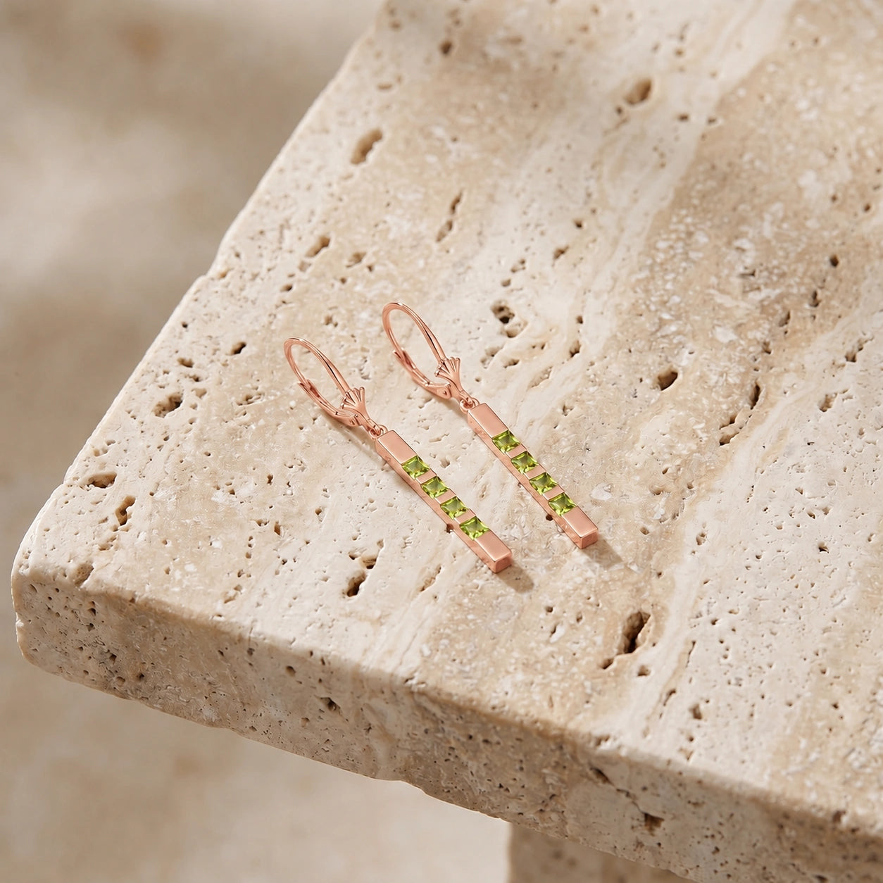 Rose Gold Peridot — Simonelle