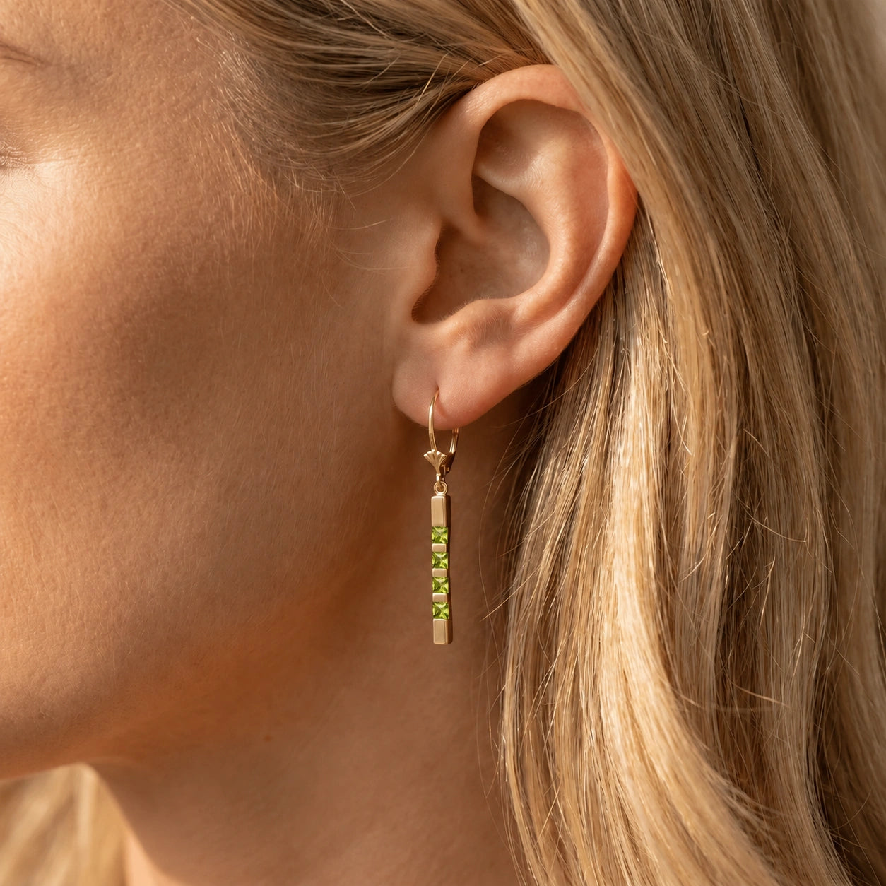 Yellow Gold Peridot — Simonelle