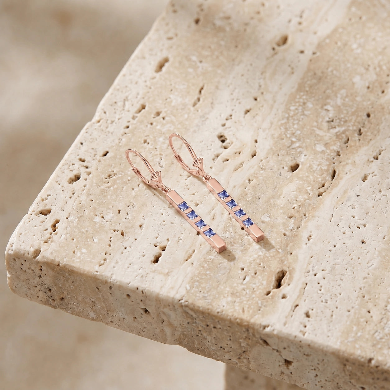Rose Gold Tanzanite — Simonelle