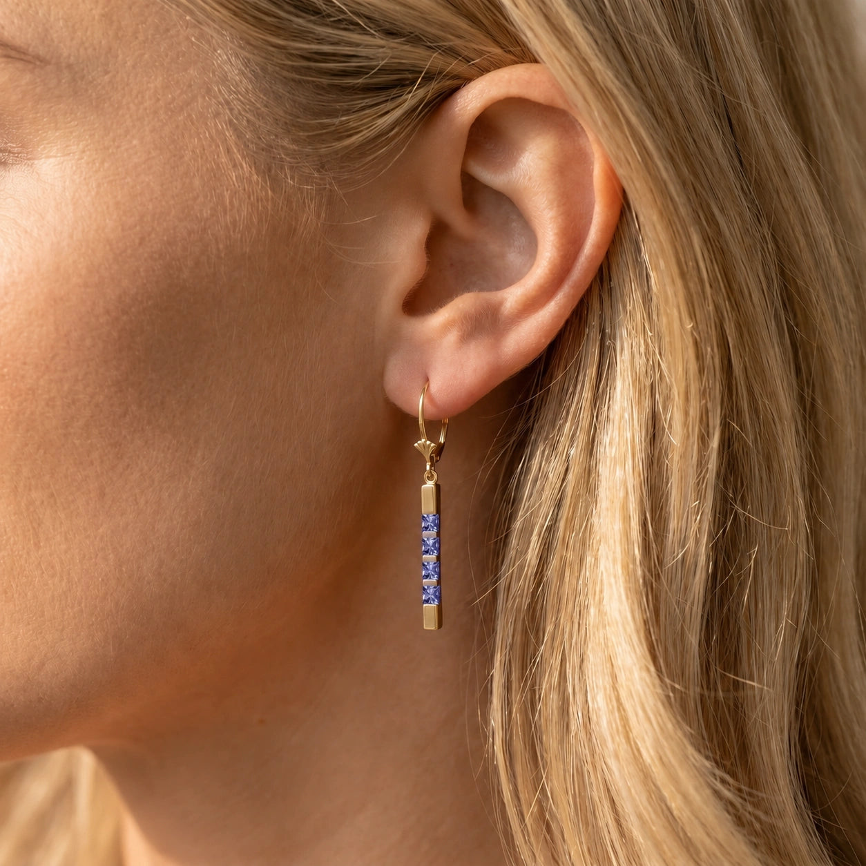 Yellow Gold Tanzanite — Simonelle
