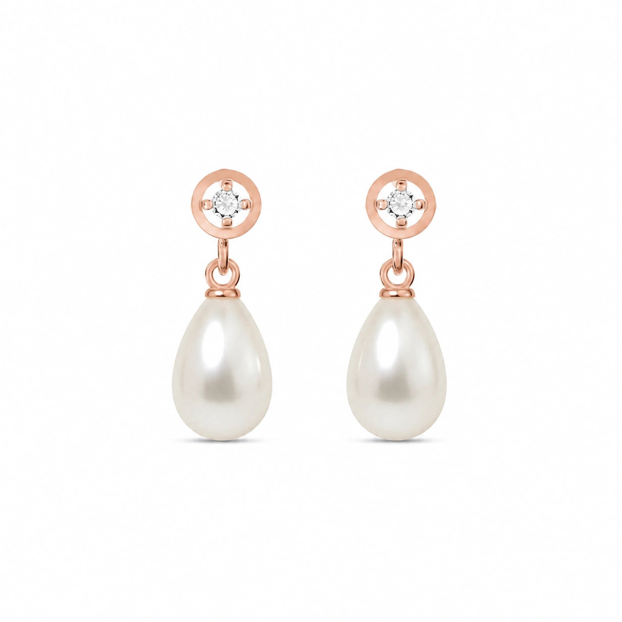 Rose Gold Pearl & Diamond — Mariaaugusta