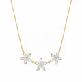 Yellow Gold Classic Necklace Amethyst 10K — Fiorella