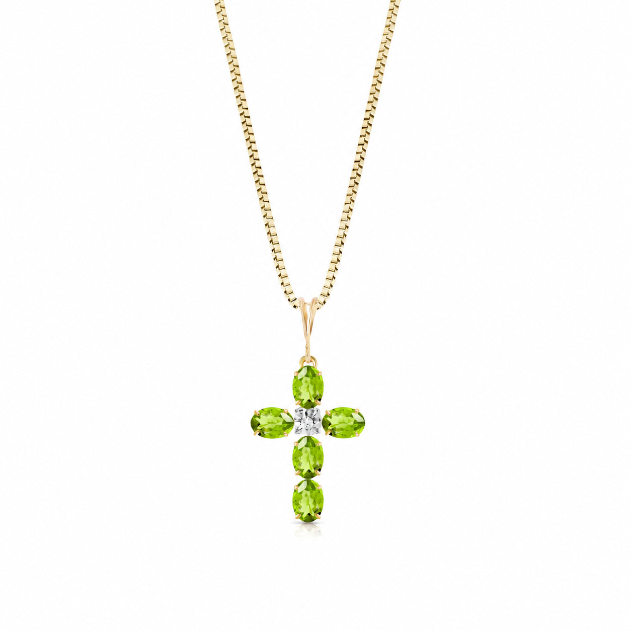 Yellow Gold Grace Necklace Amethyst 10K — Nadia