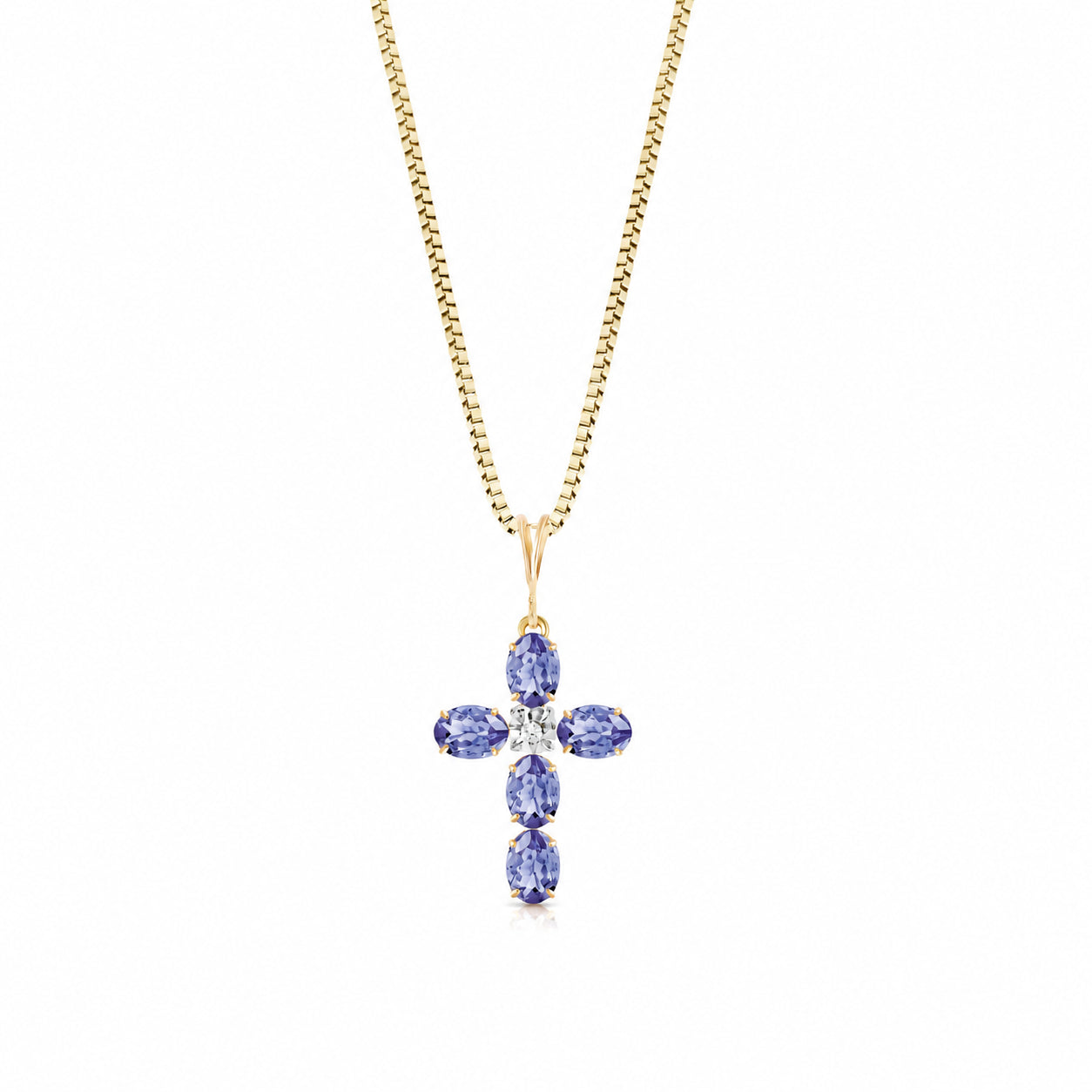 Yellow Gold Grace Necklace Citrine 10K — Nadia