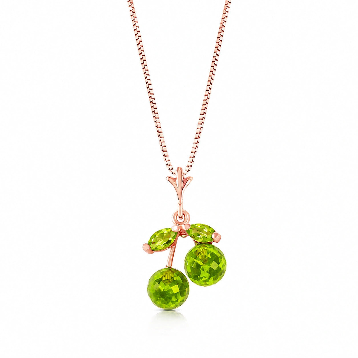 Rose Gold Peridot — Edda
