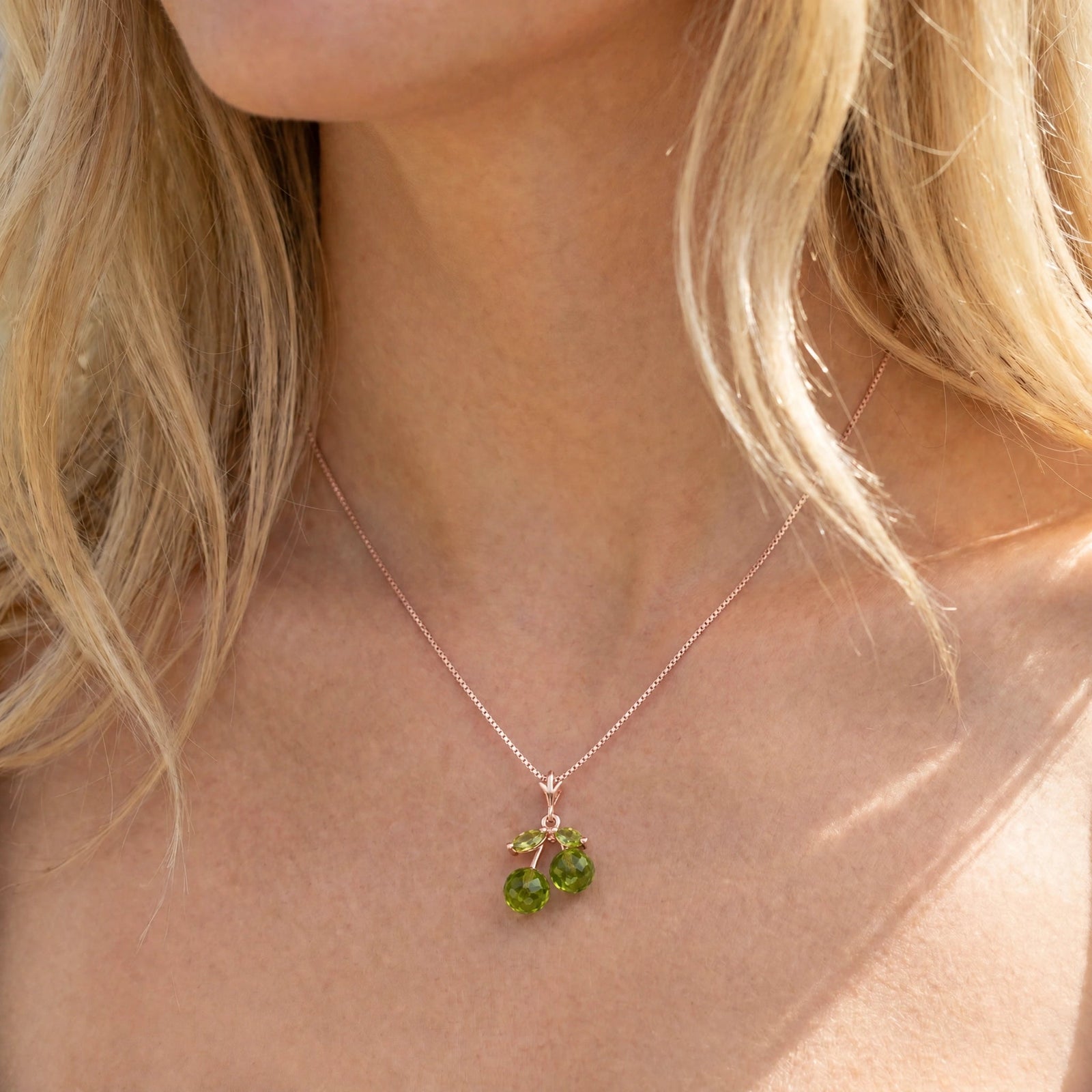 Rose Gold Peridot — Edda