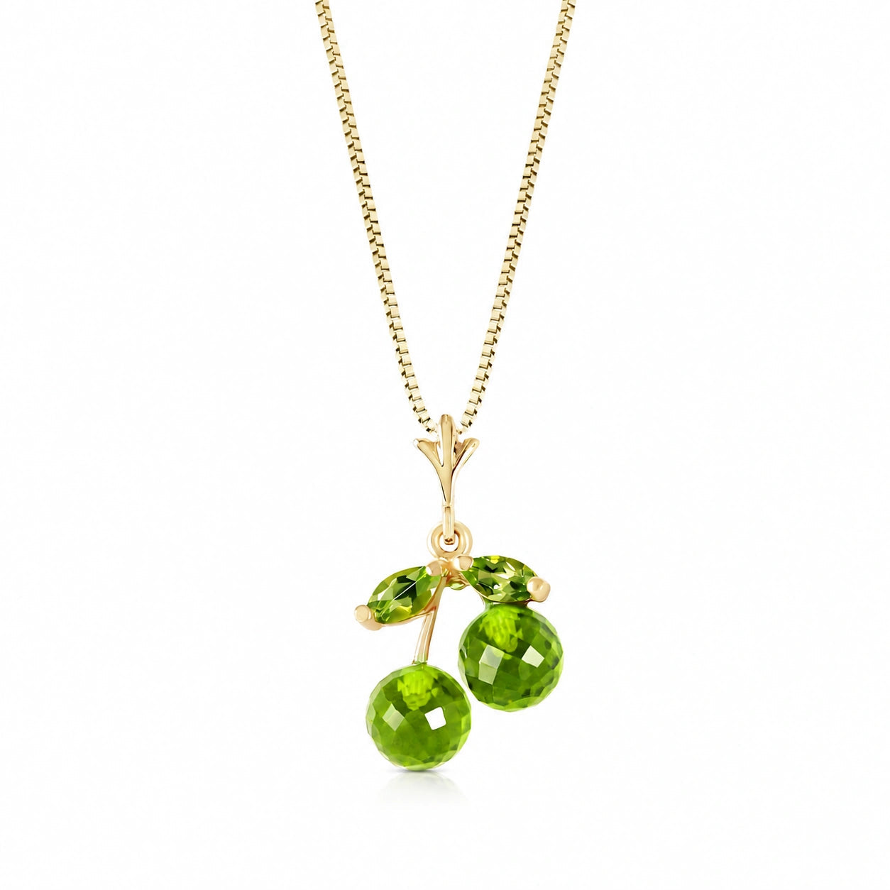 Yellow Gold Peridot — Edda