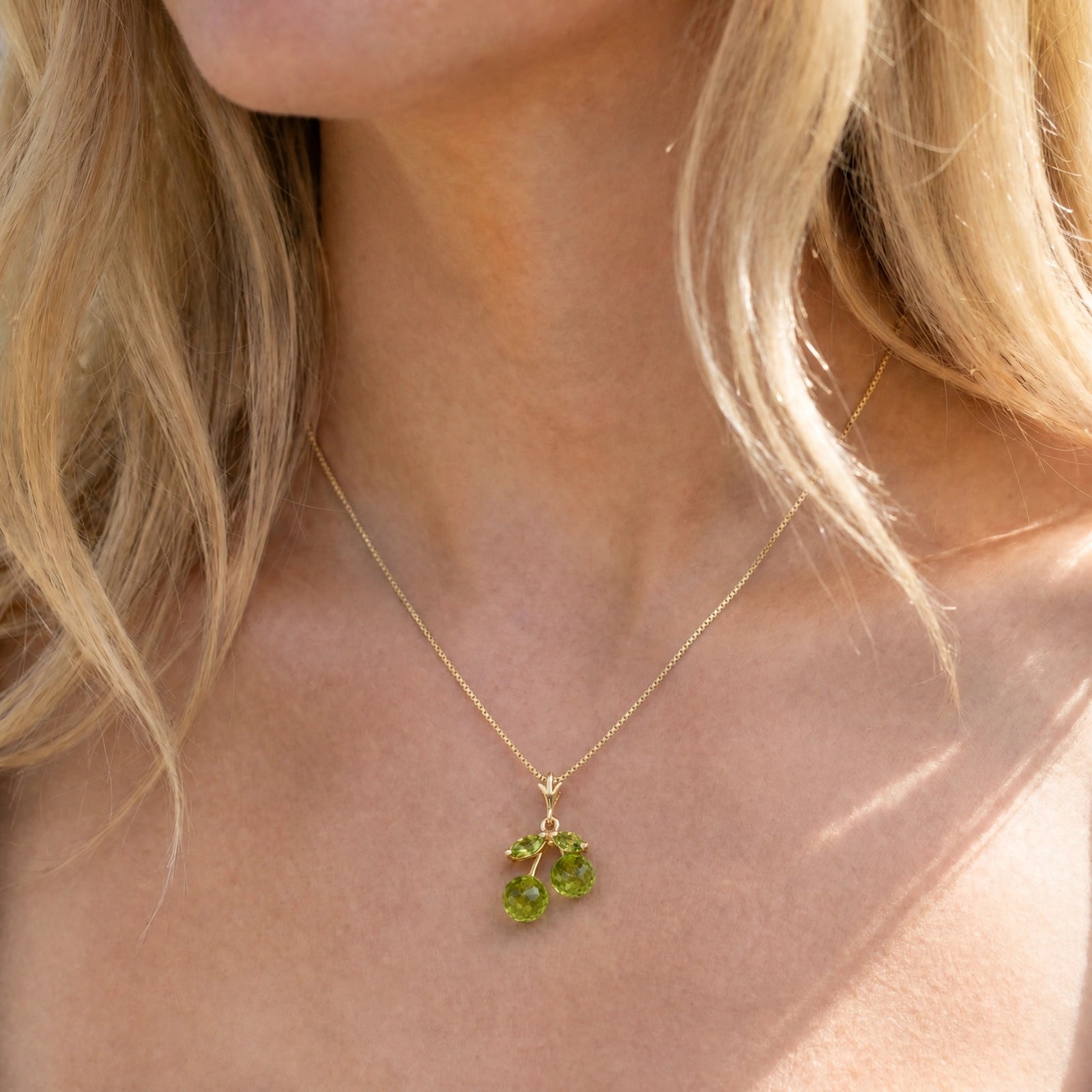 Yellow Gold Peridot — Edda