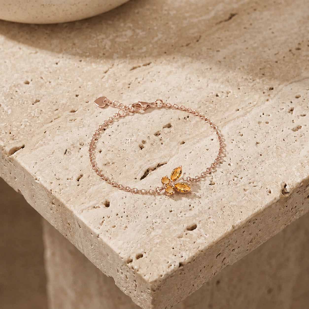 Rose Gold Bracelet Opal 10K — Azzurra