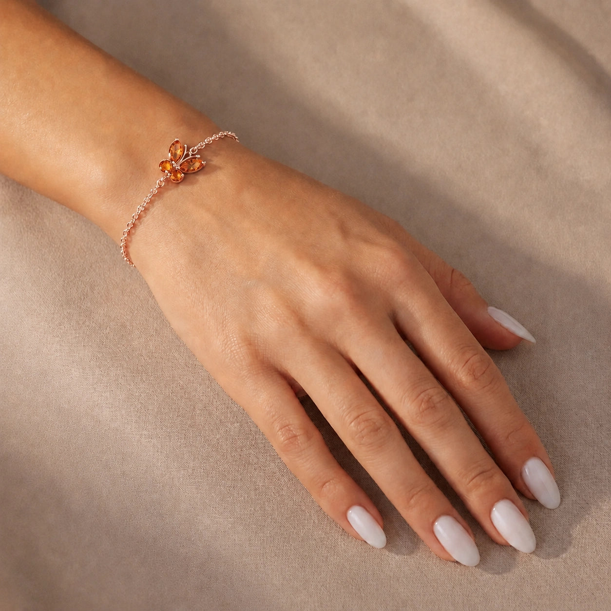 Rose Gold Bracelet Opal 10K — Azzurra