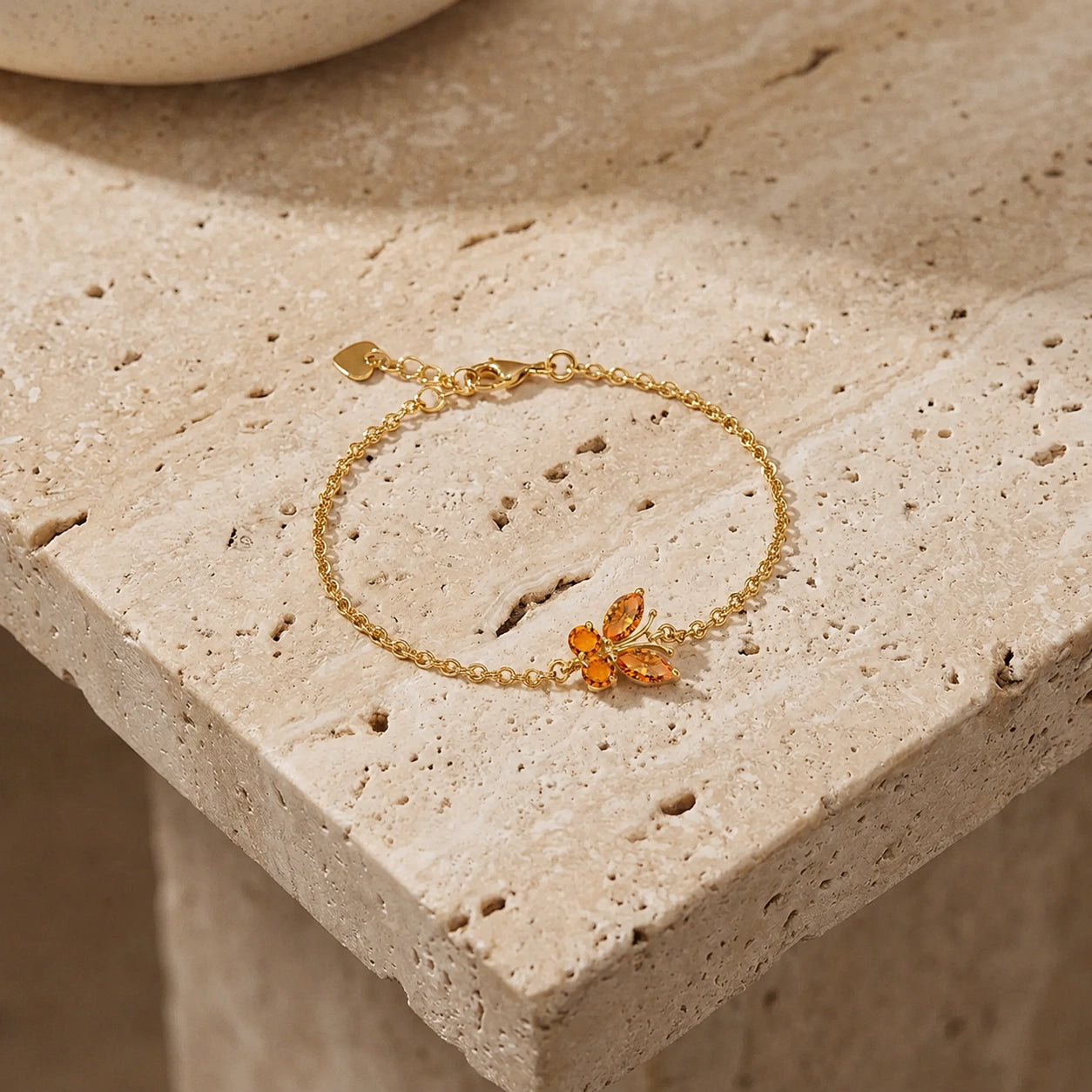 Yellow Gold Bracelet Opal 10K — Azzurra