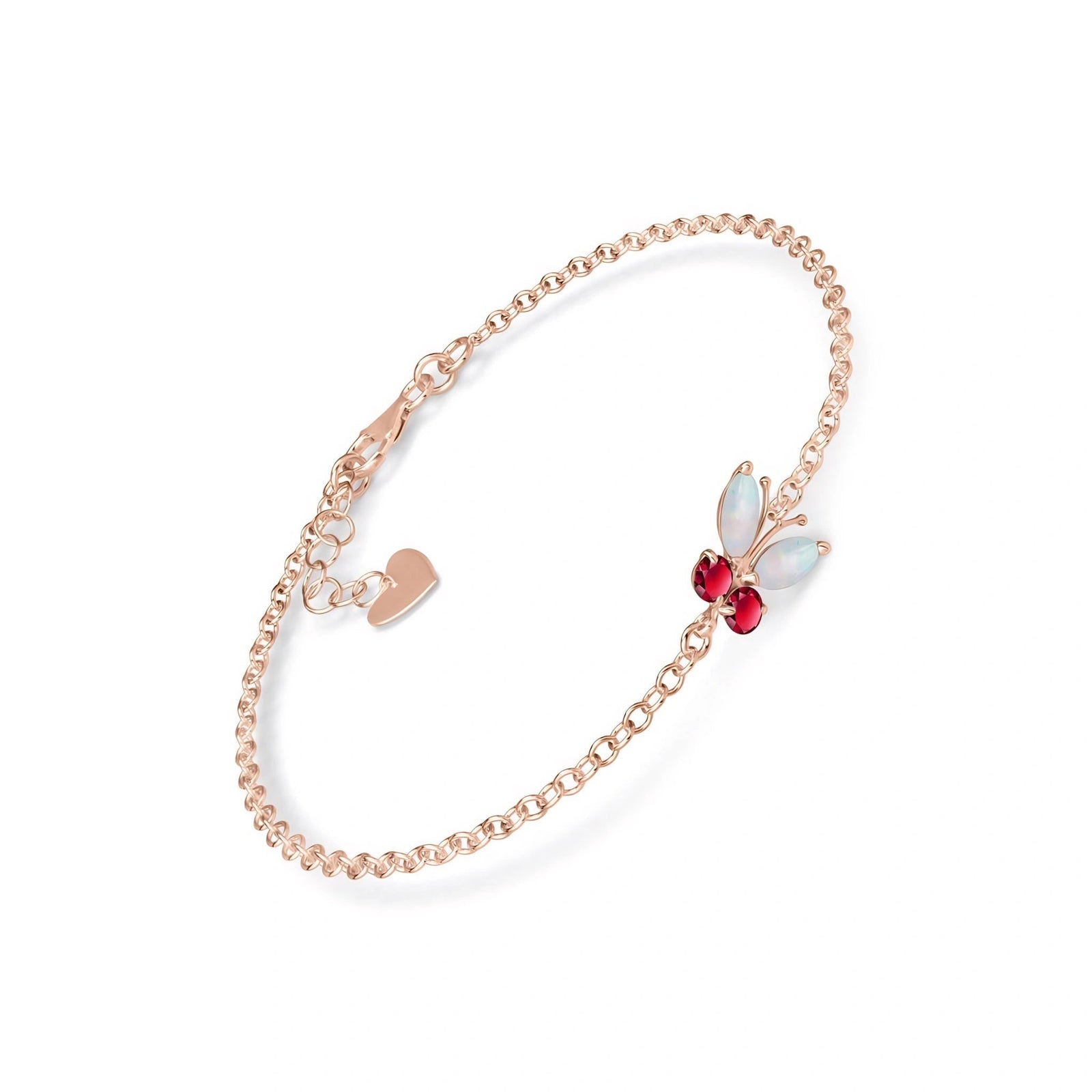 Rose Gold Bracelet Sapphire 10K — Azzurra