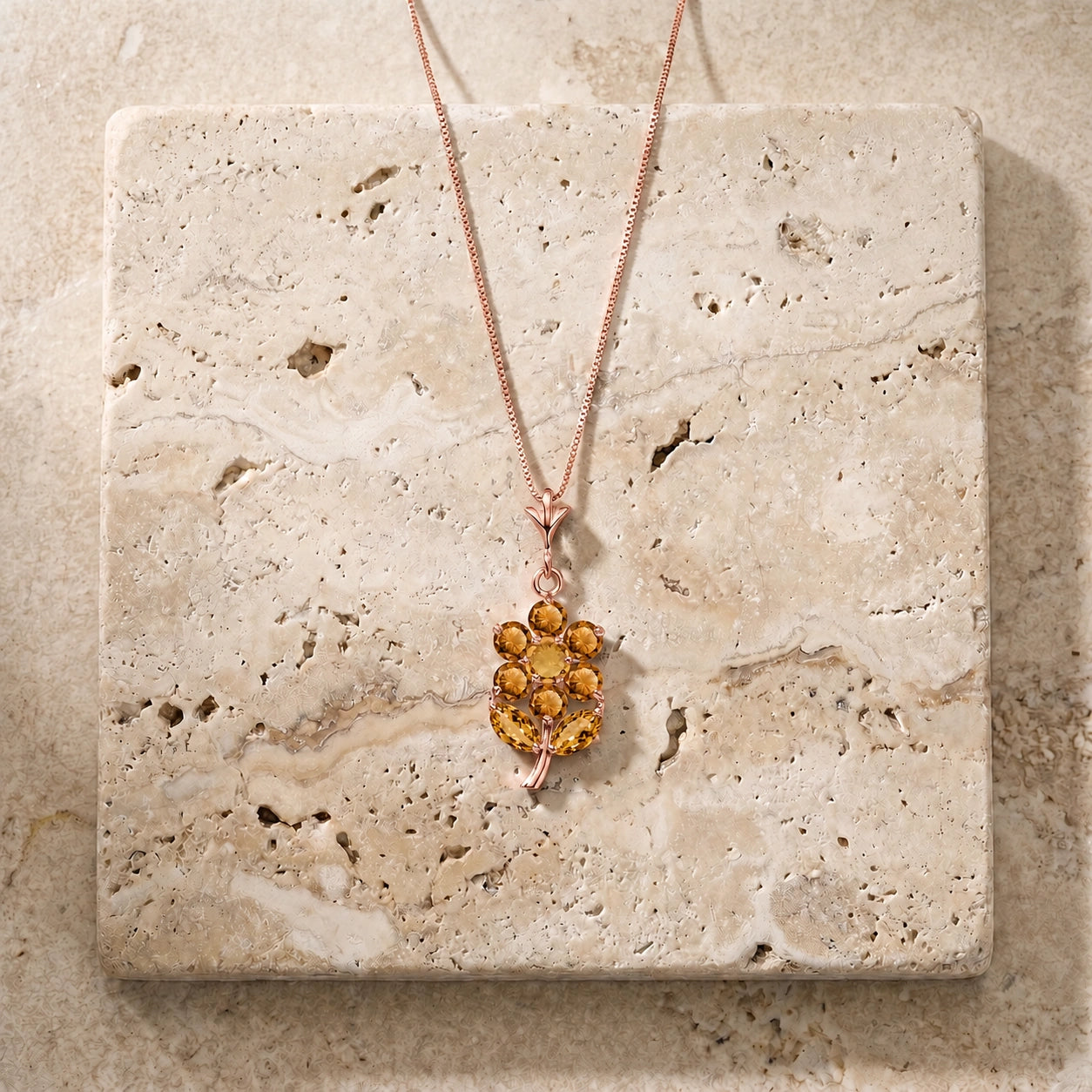 Rose Gold Citrine — Tomasina
