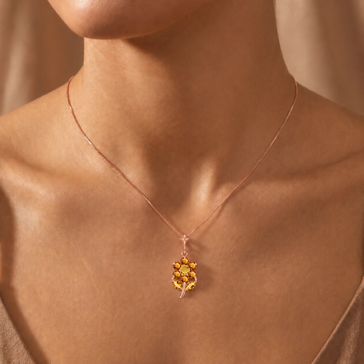 Rose Gold Citrine — Tomasina