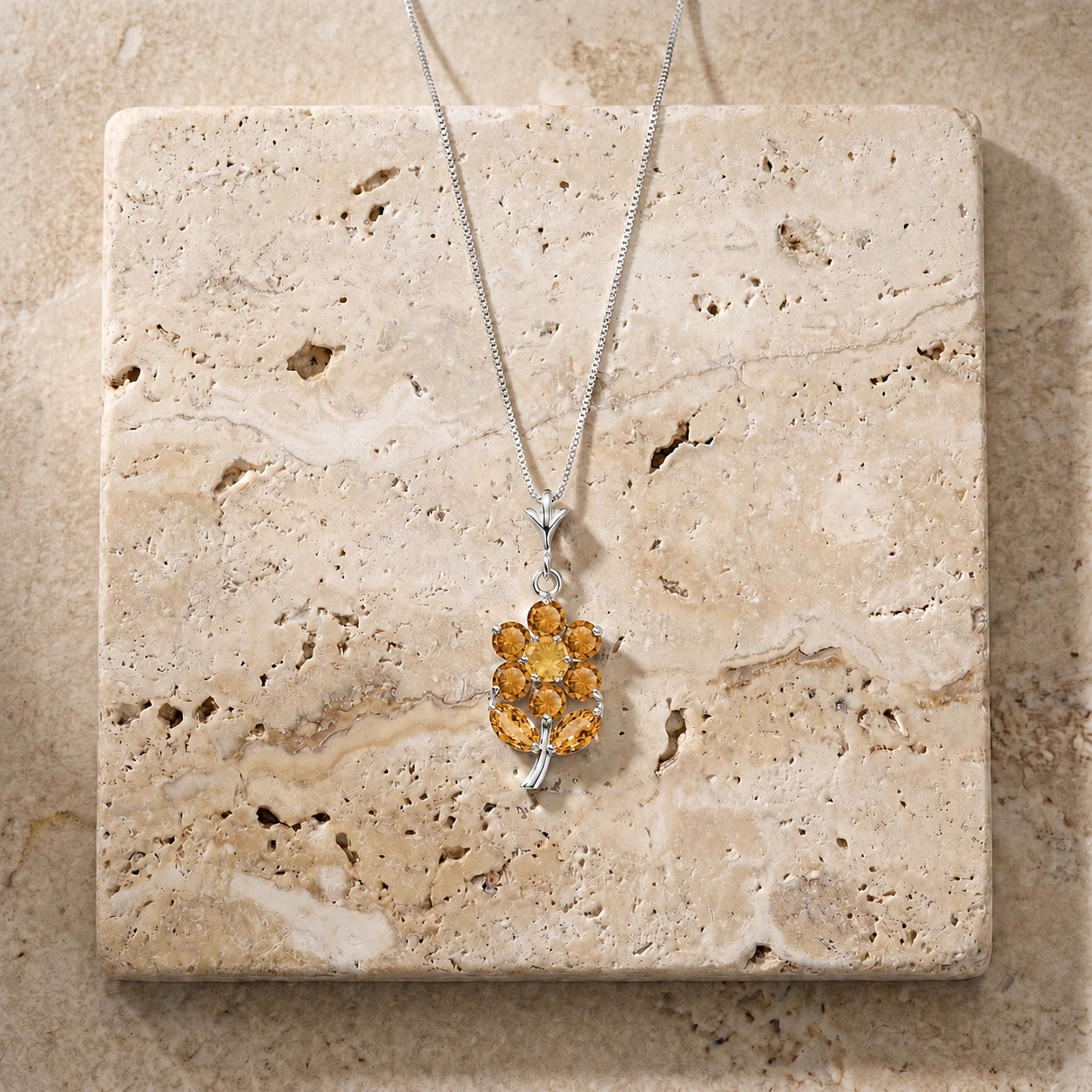 White Gold Citrine — Tomasina