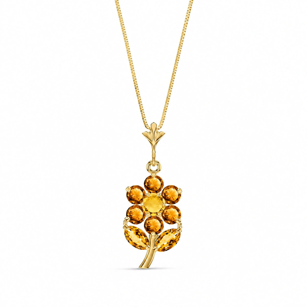 Yellow Gold Citrine — Tomasina