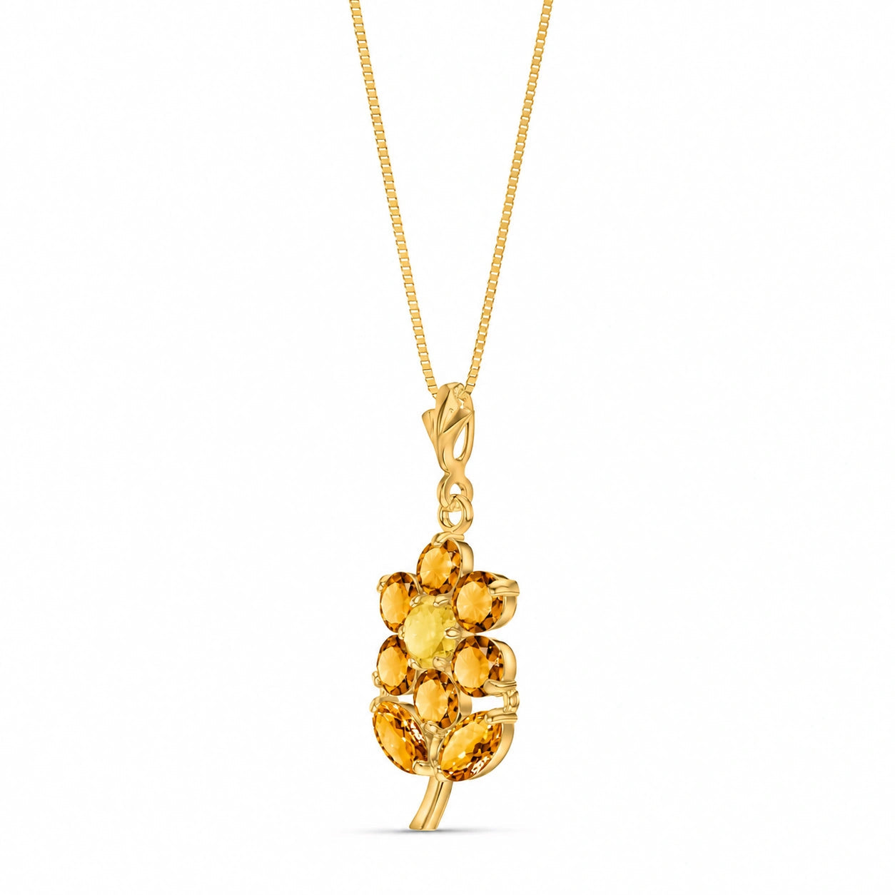 Yellow Gold Citrine — Tomasina