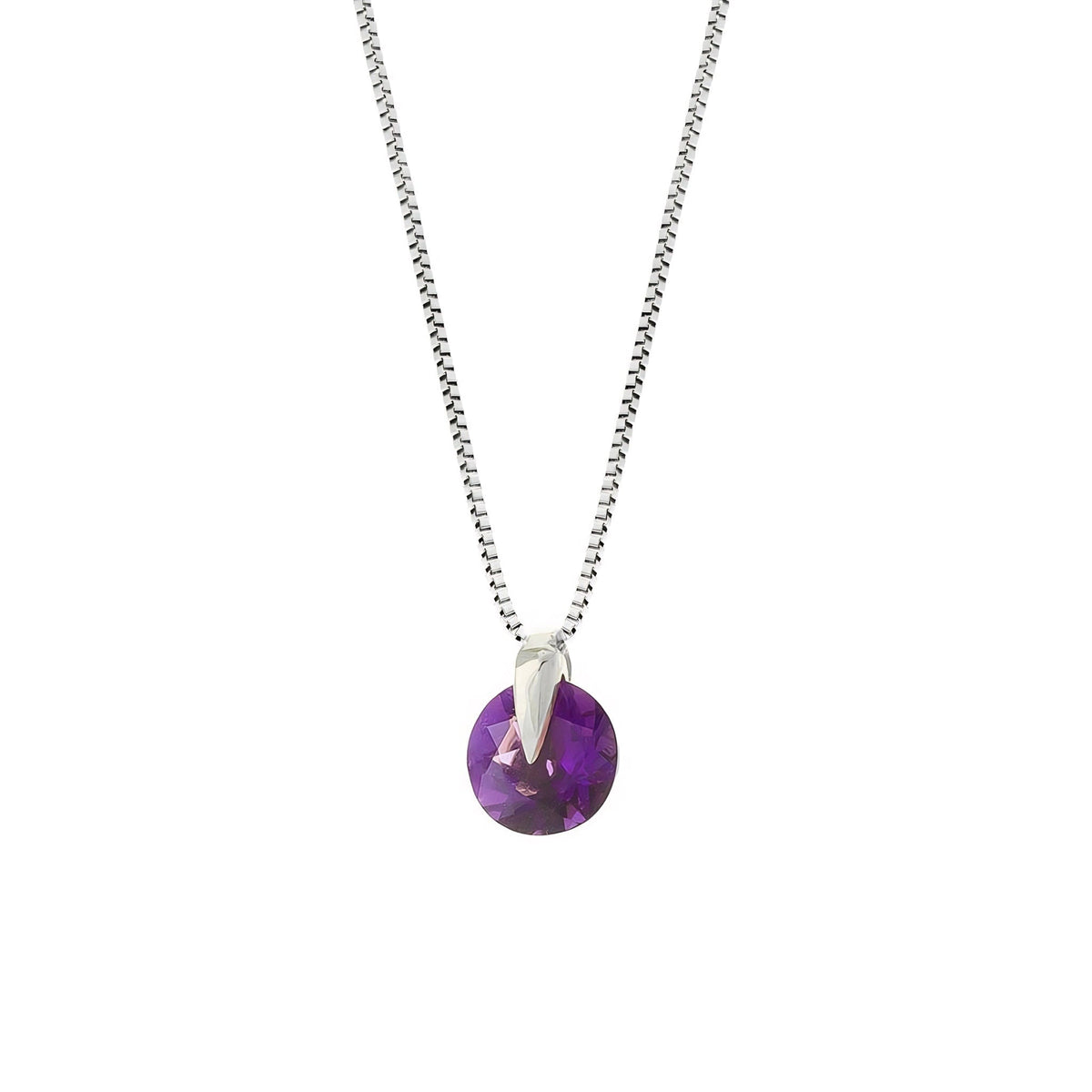White Gold Amethyst — Ubaldesca