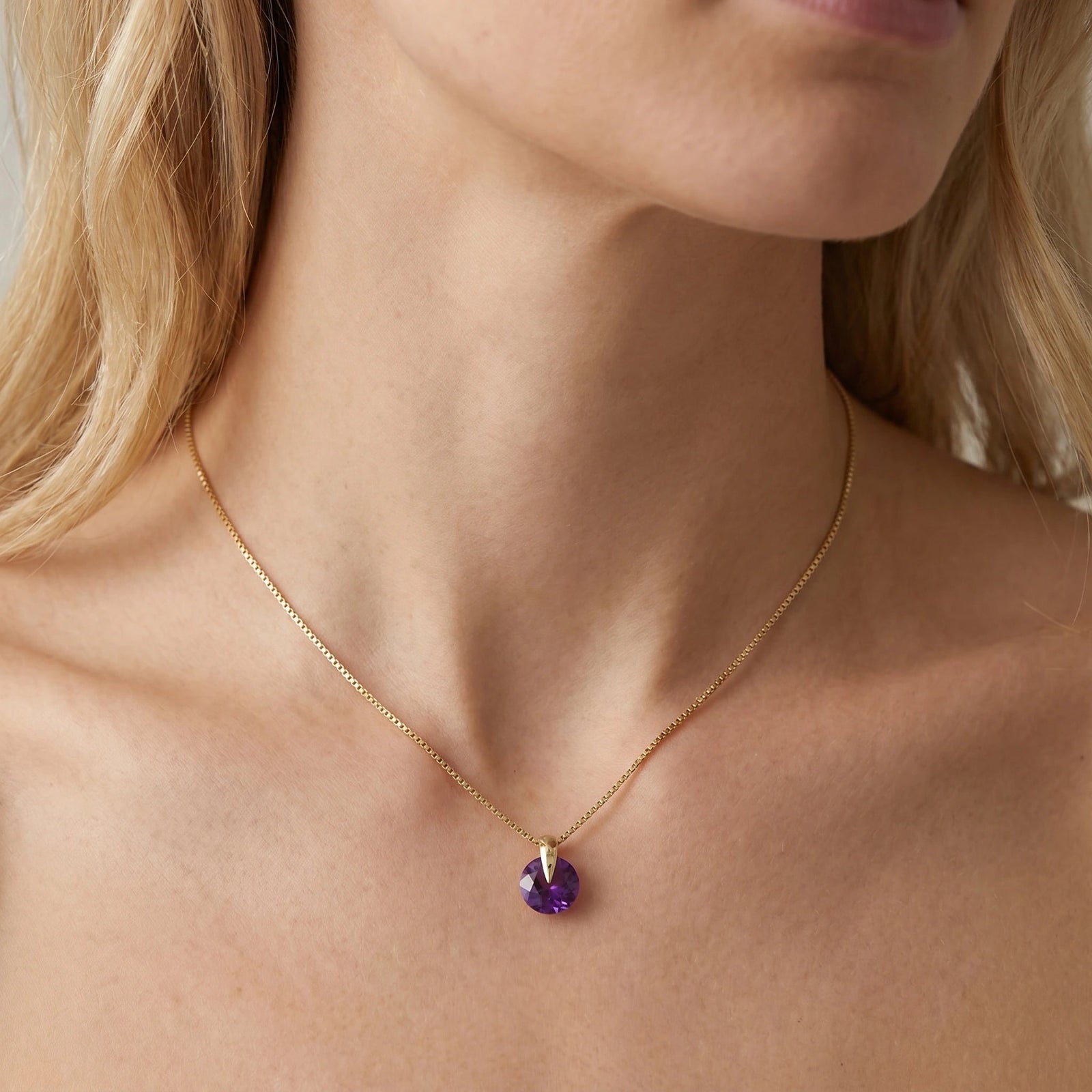 Yellow Gold Amethyst — Ubaldesca