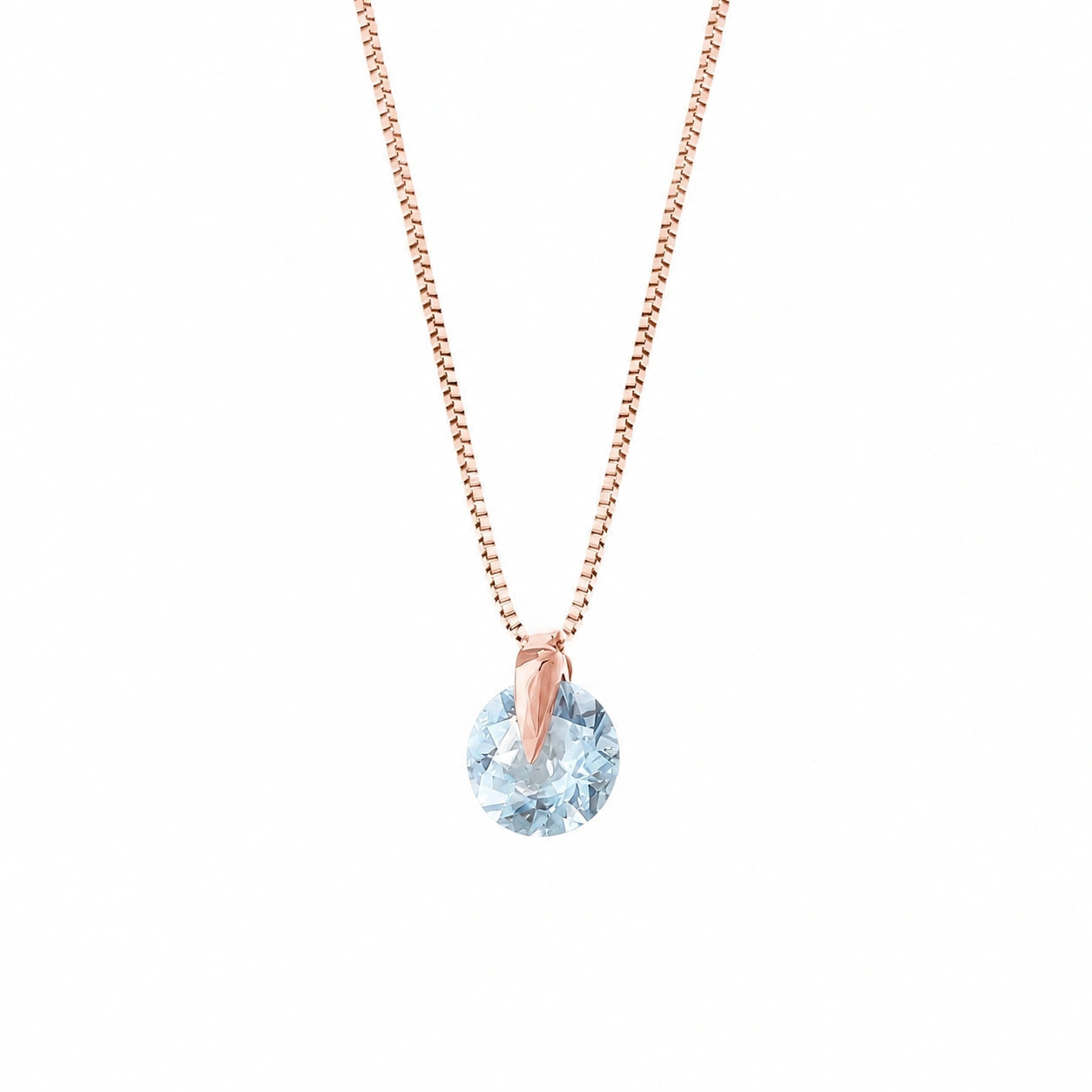 Rose Gold Aquamarine — Ubaldesca