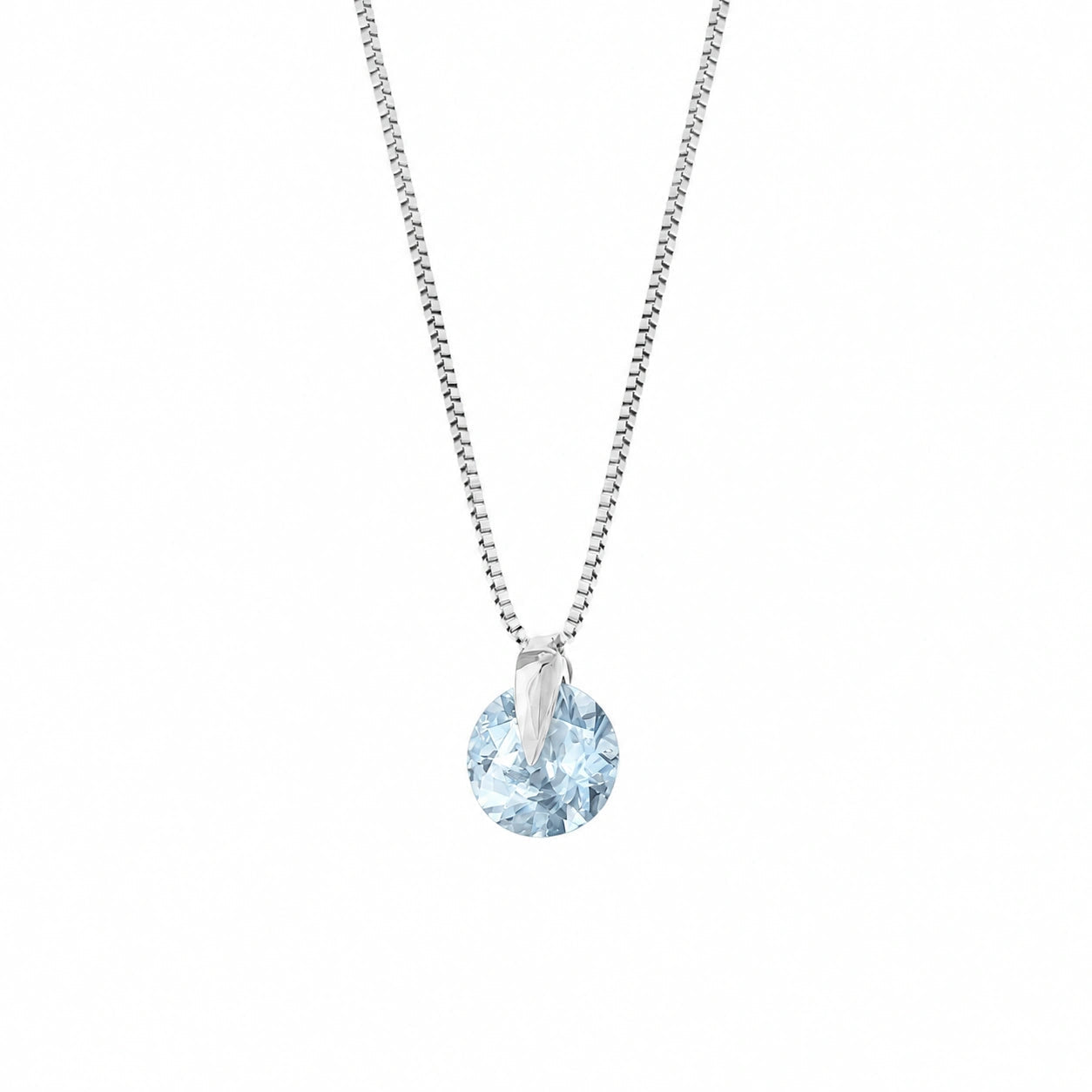 White Gold Aquamarine — Ubaldesca
