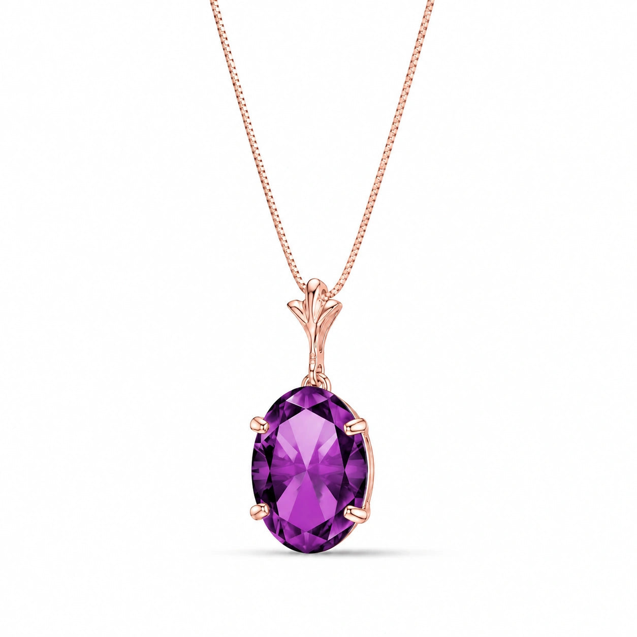 Rose Gold Amethyst — Ubaldina