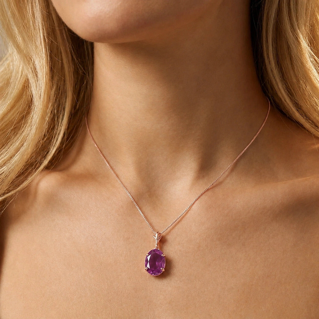 Rose Gold Amethyst — Ubaldina